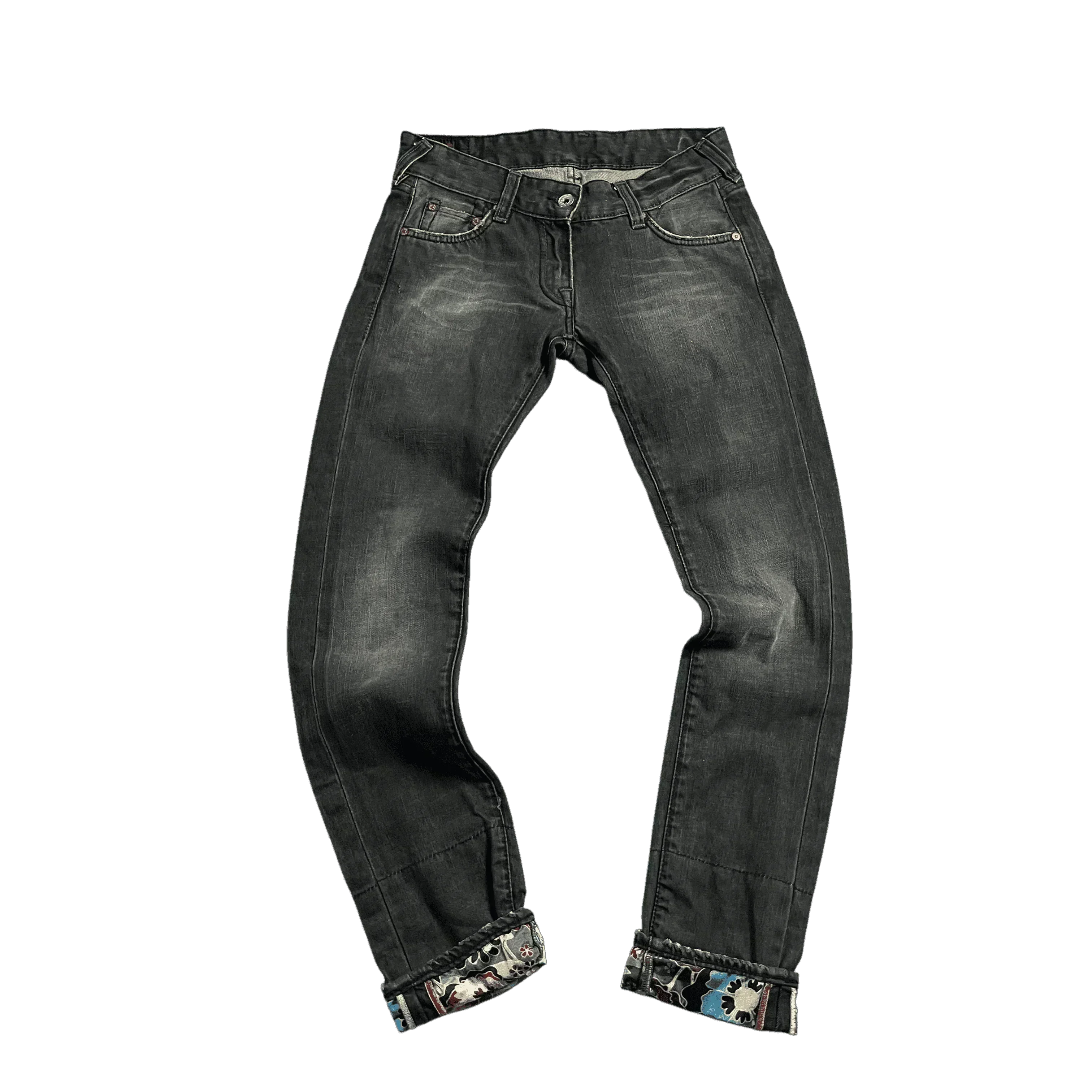 Black Evisu Jeans - 28