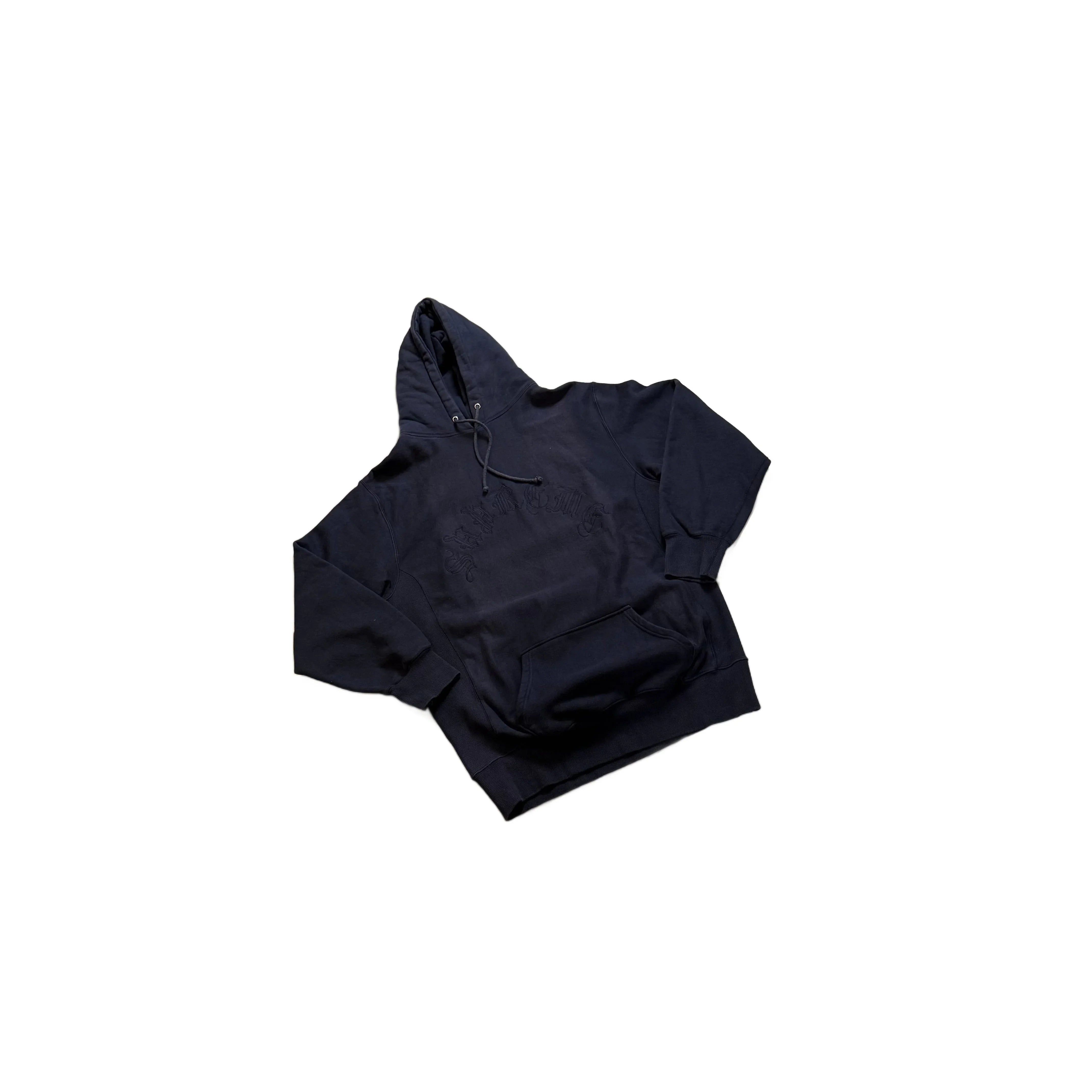 Black Supreme Hoodie - XL