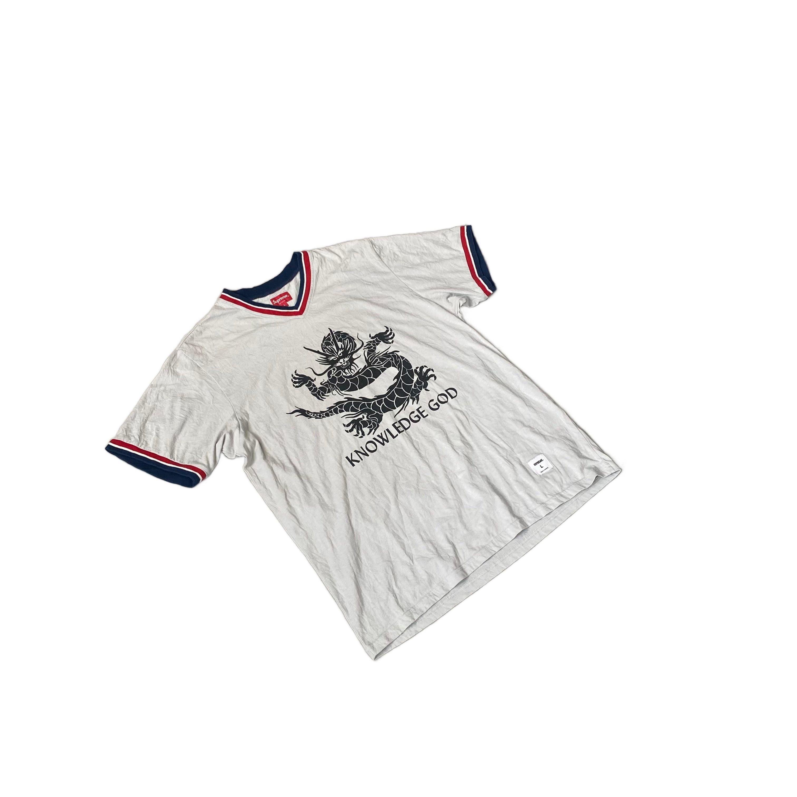Grey Supreme Tee - L