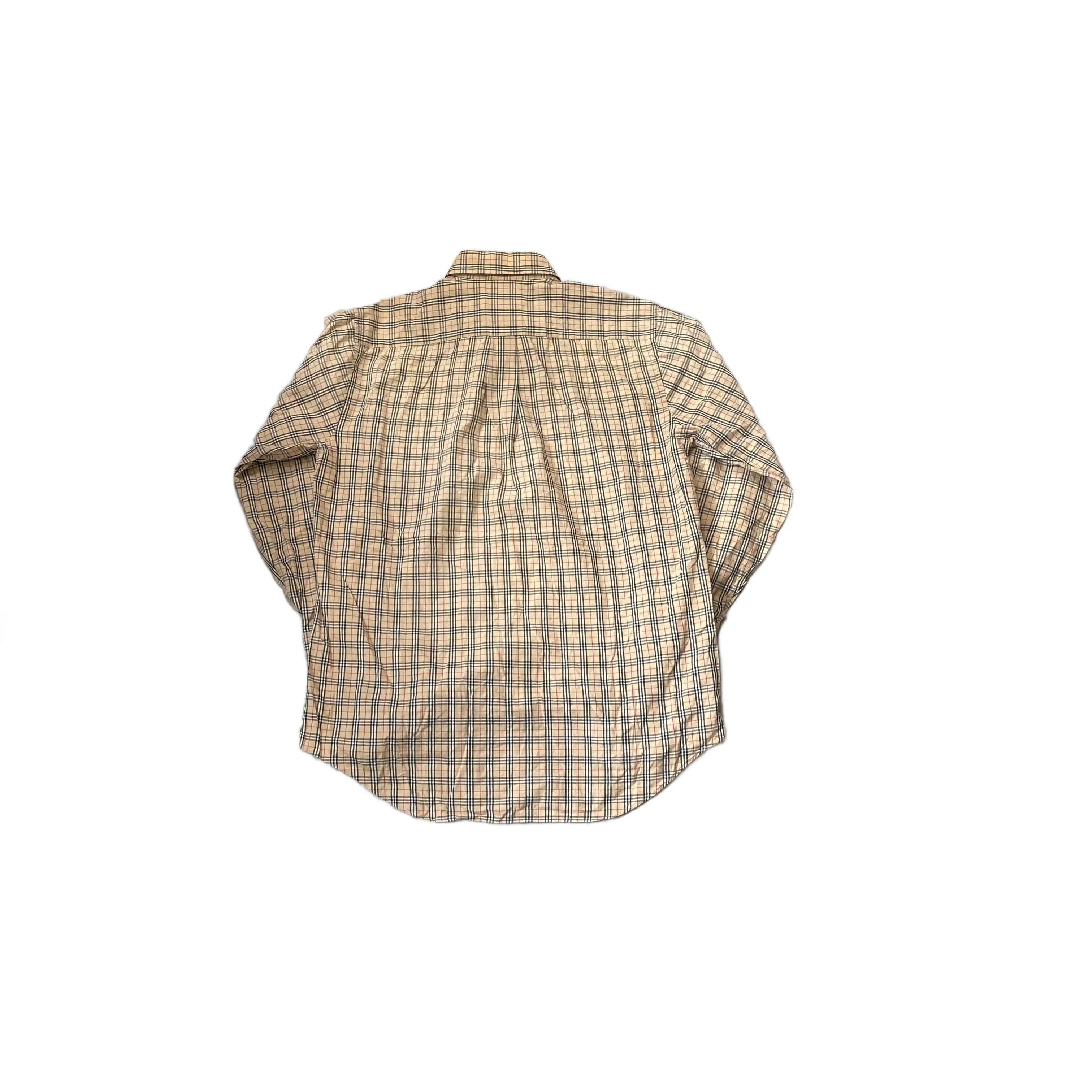 Vintage Burberry Long Sleeve Shirt - M
