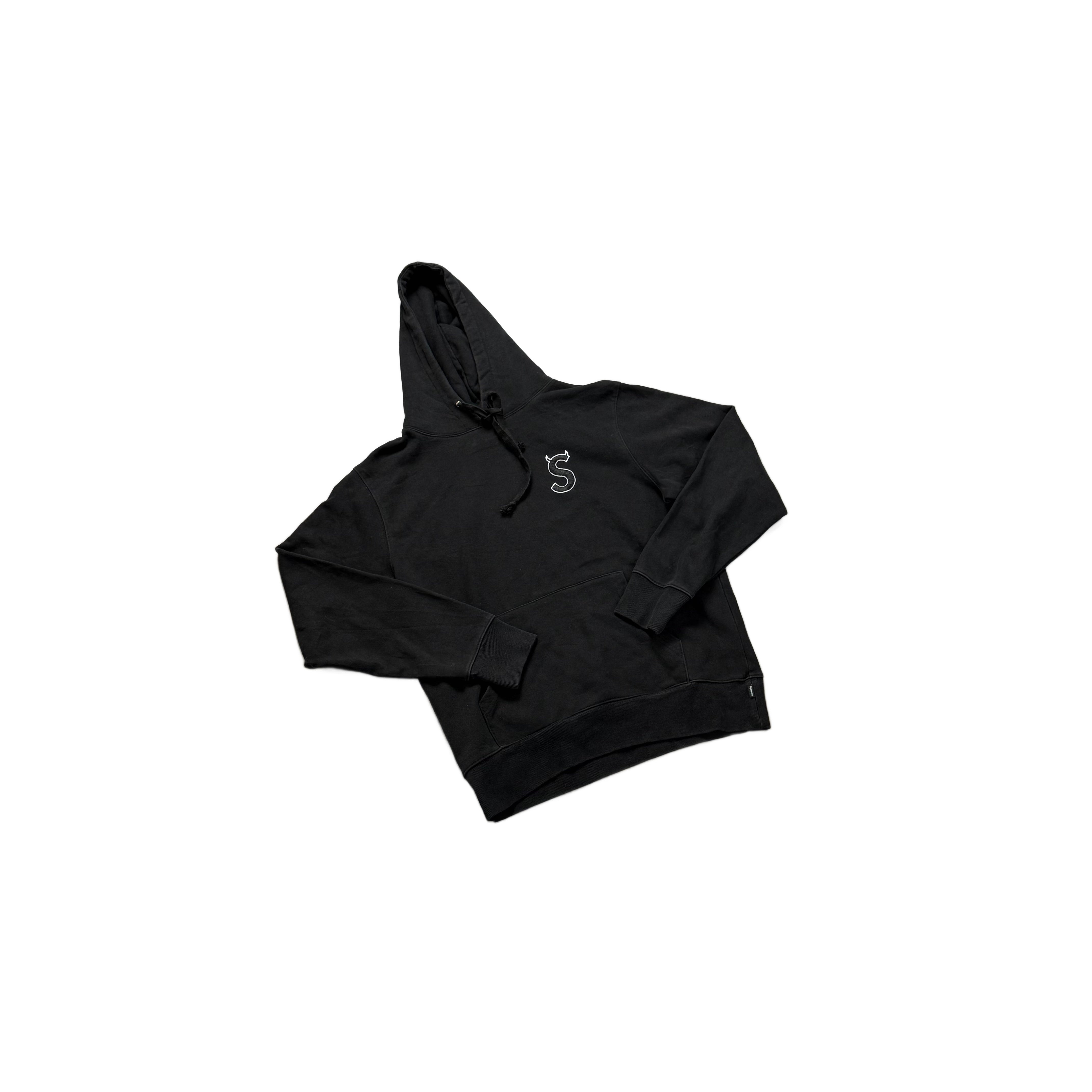 Black Supreme Hoodie - M
