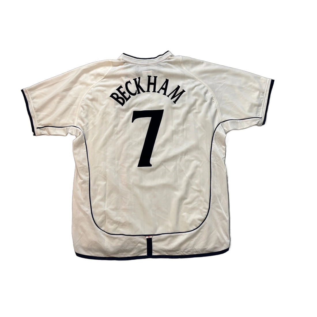 2002 England Home 'Beckham' Shirt - XL