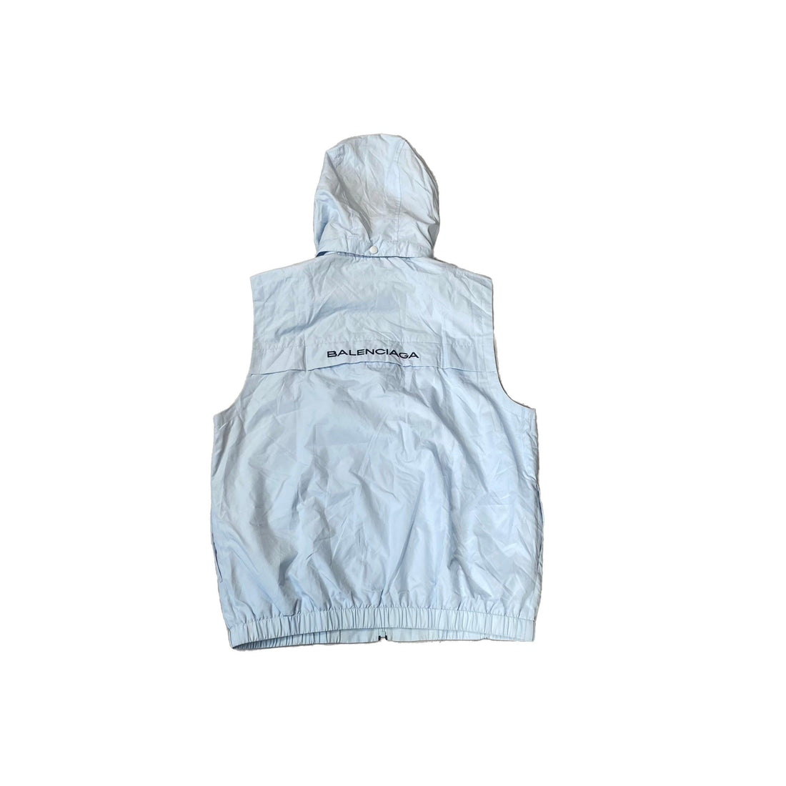 Vintage Light Blue Balenciaga Gilet - XL