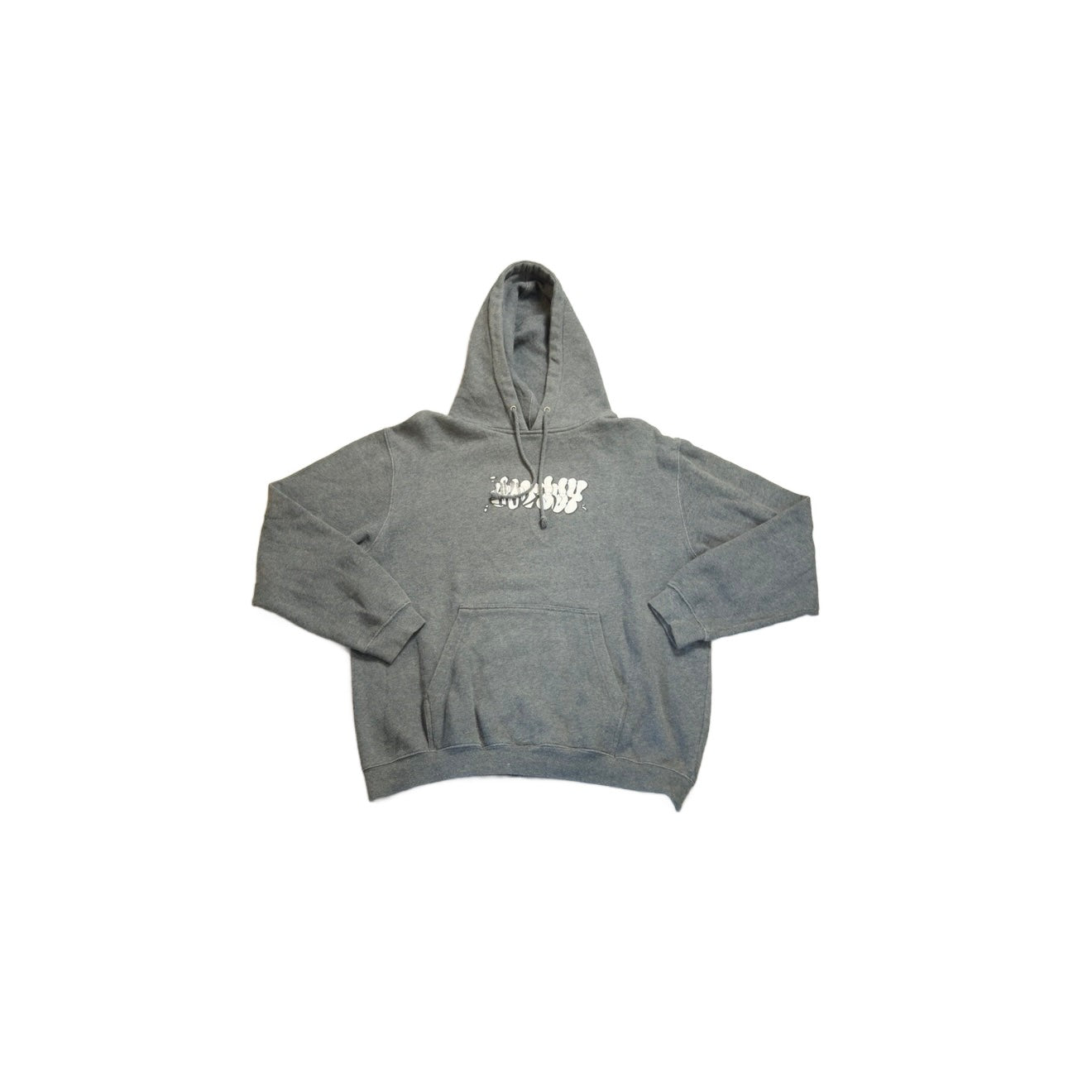 Grey Stussy Hoodie - M