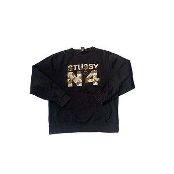 Black Stussy Sweatshirt - L