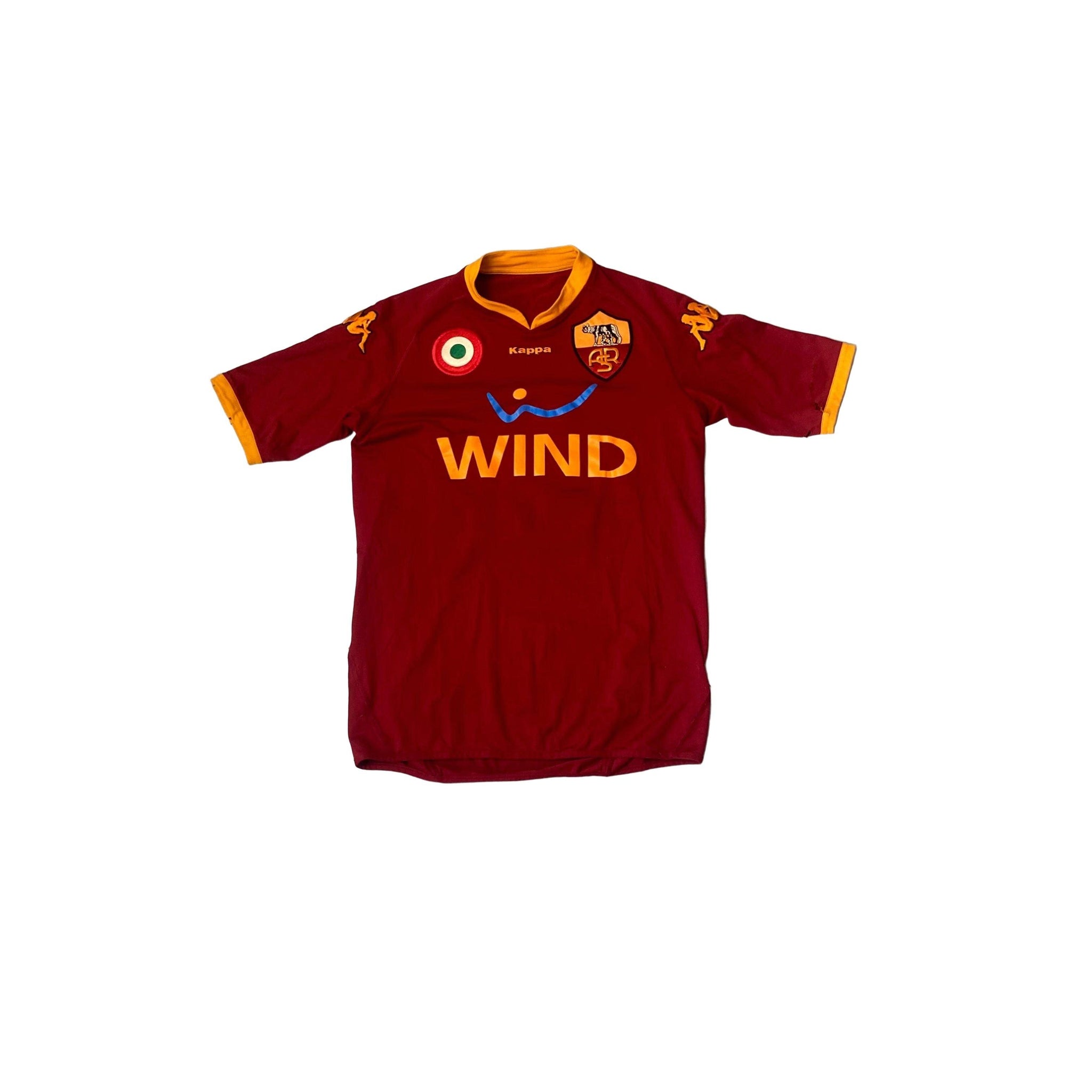 2007 - 08 Roma Home 'Totti' Shirt - S