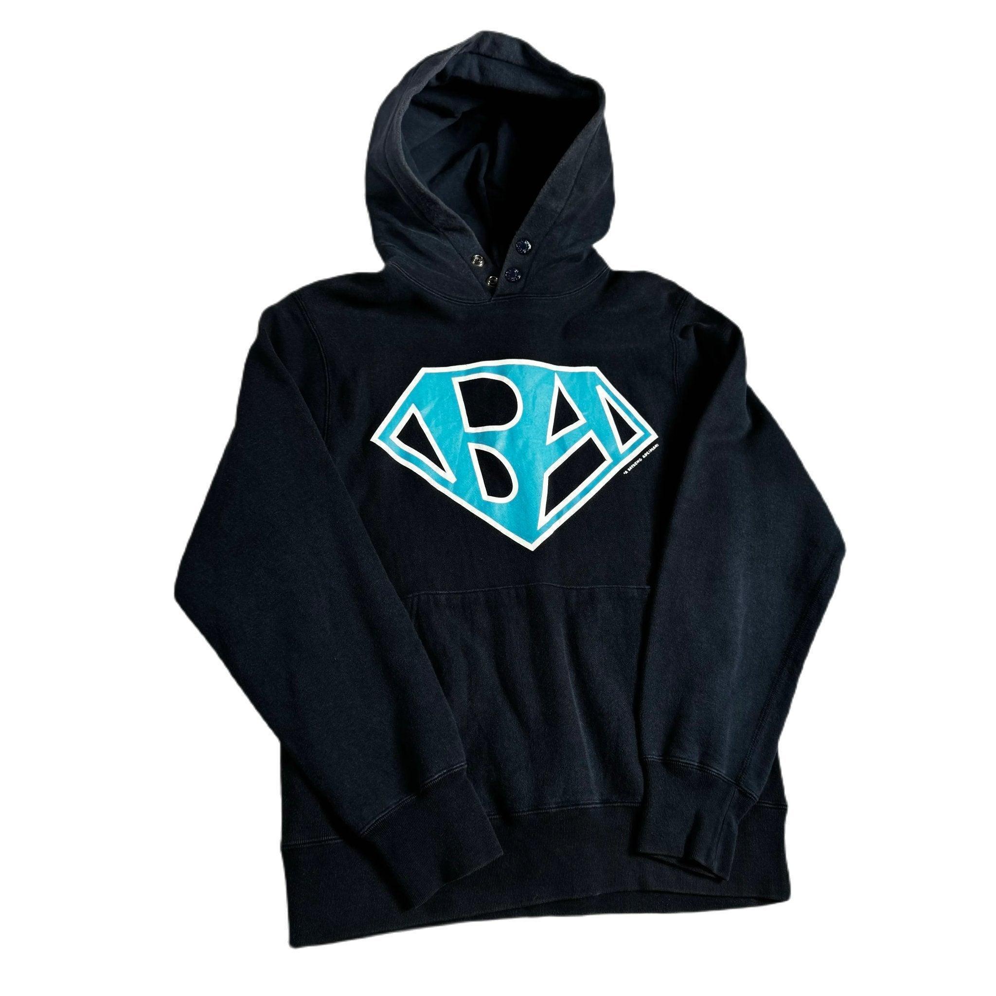 Navy Blue A Bathing Ape (BAPE) Hoodie - XS