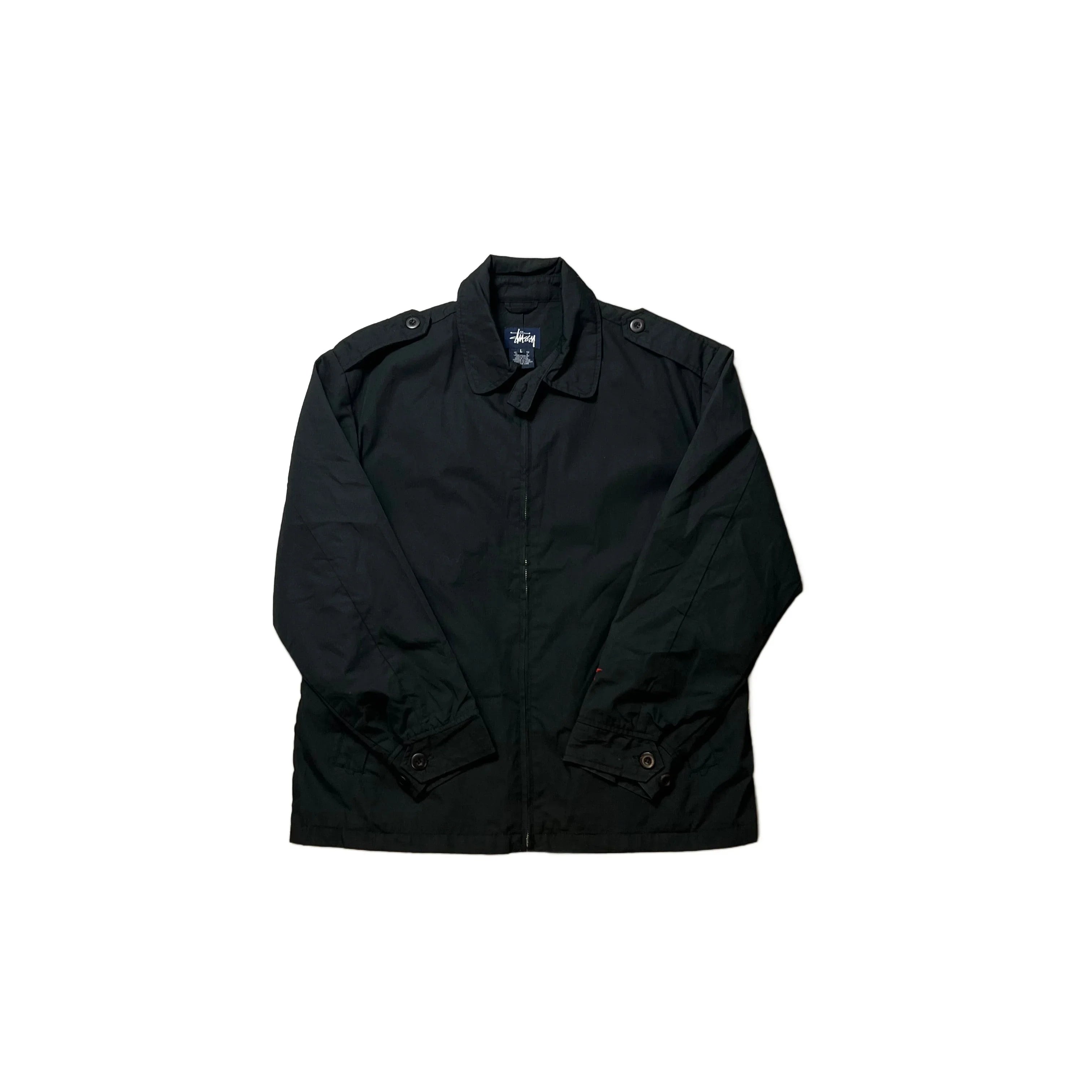 Black Stussy Jacket - L