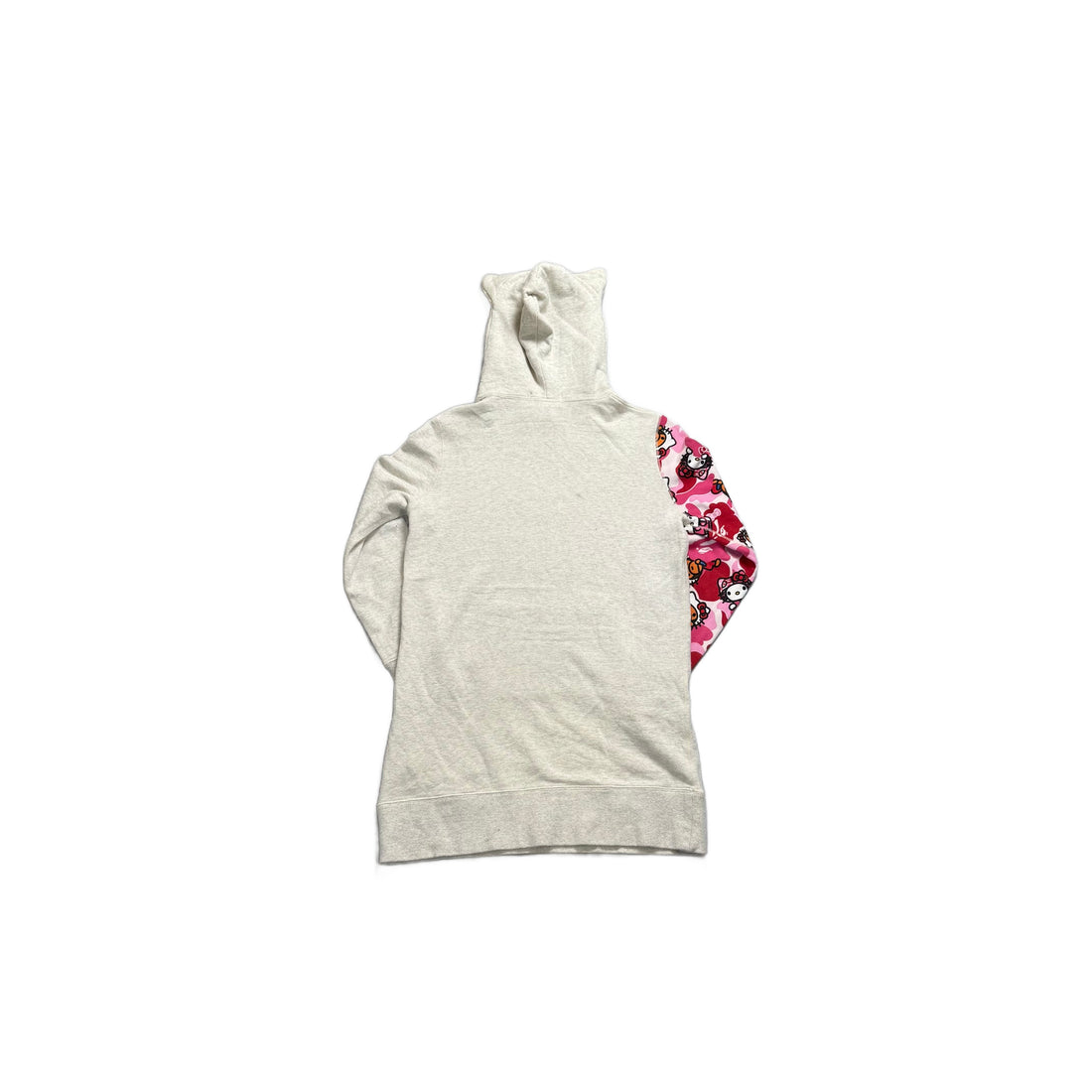 Grey A Bathing Ape (BAPE) x Hello Kitty Hoodie - XS
