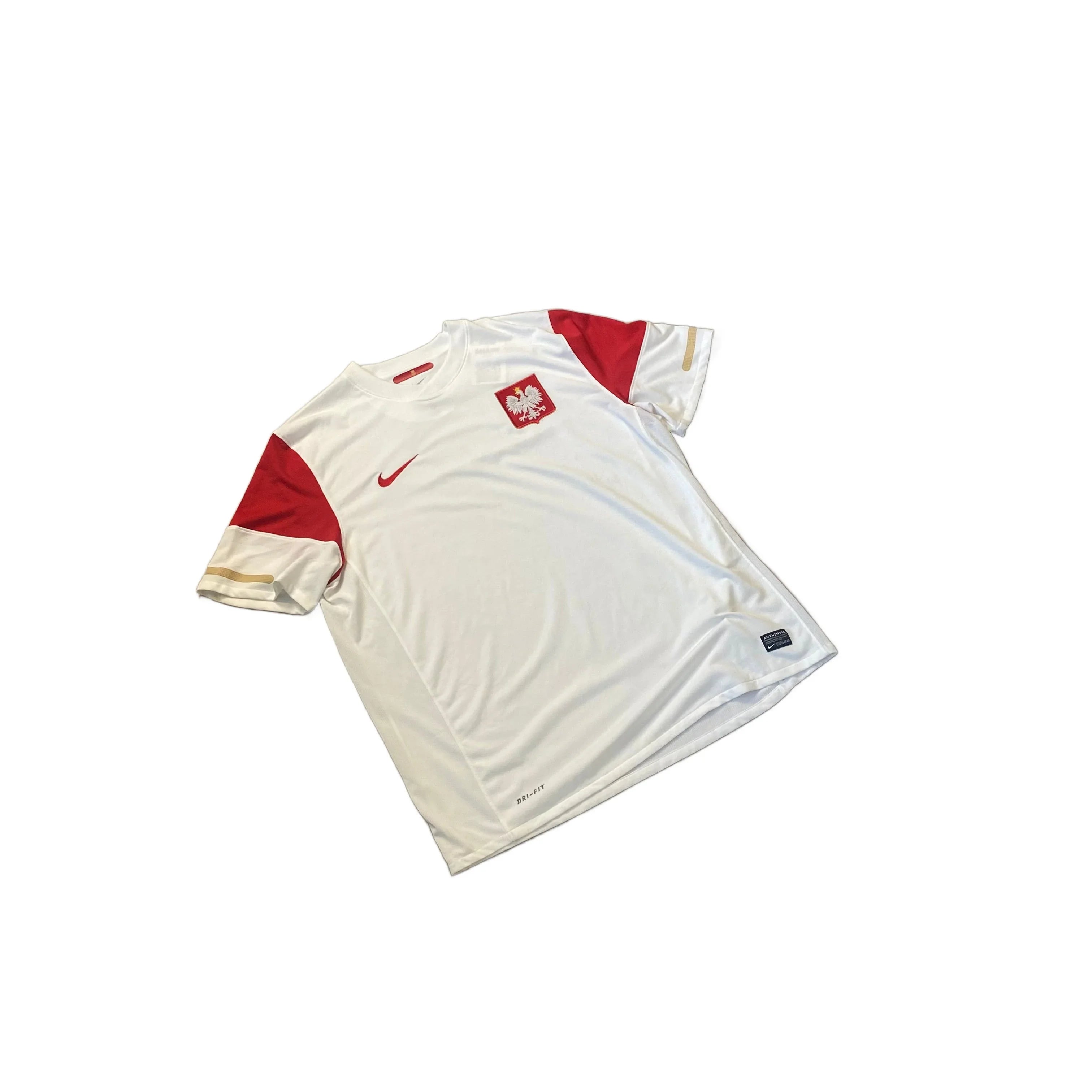 2010 - 12 Poland Home Shirt - XL
