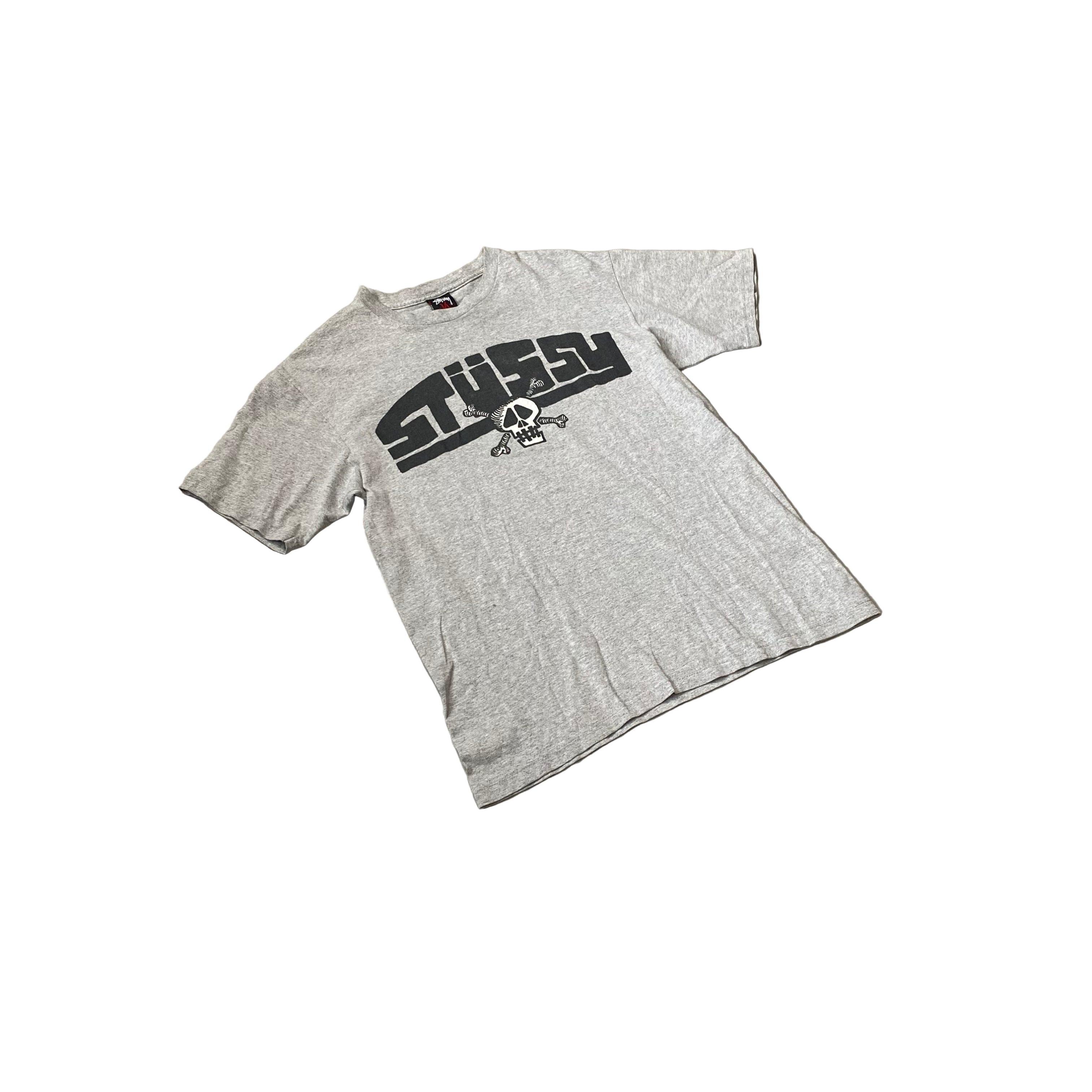 Grey Stussy Tee - M
