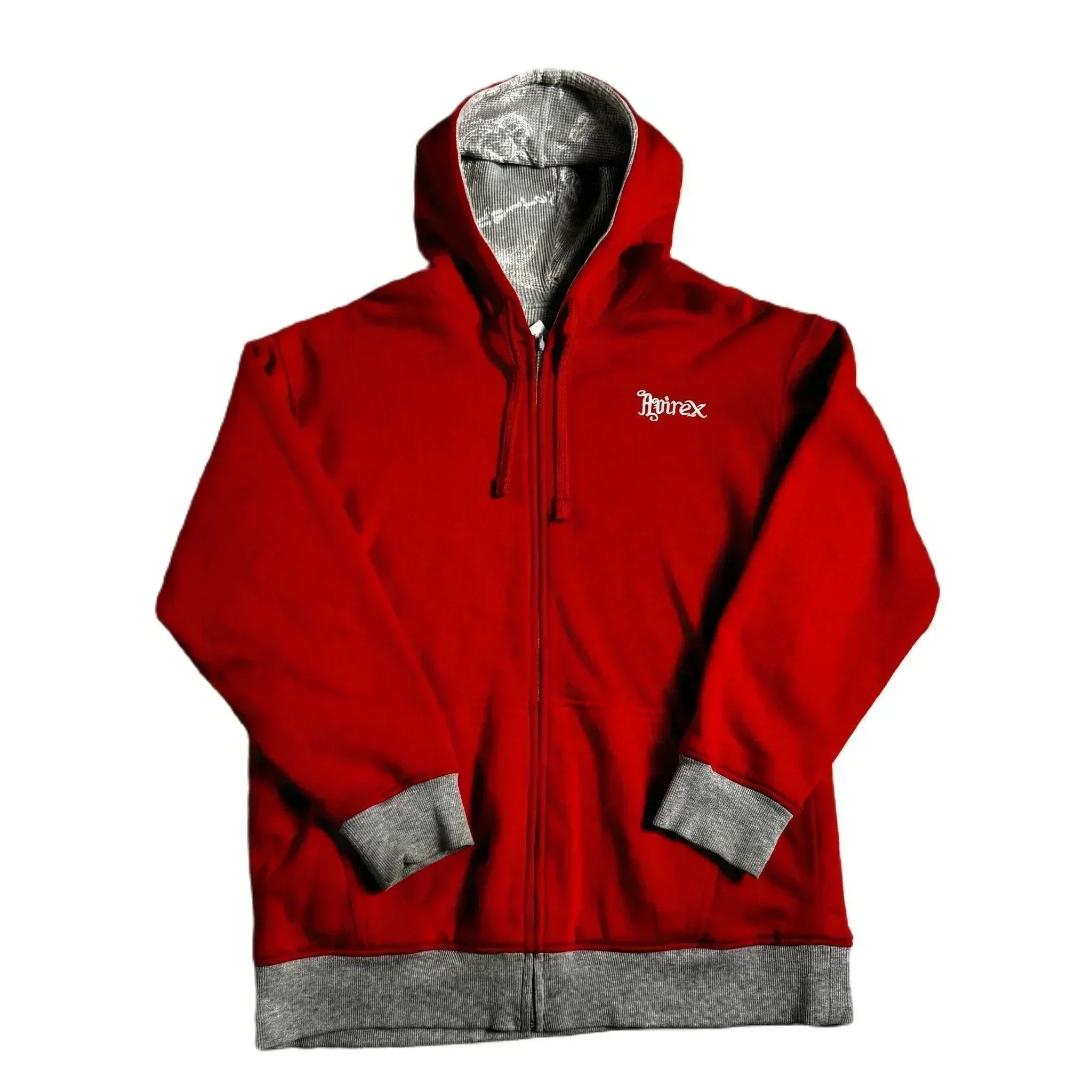 Vintage Avirex Reversible Full Zip Hoodie - XL