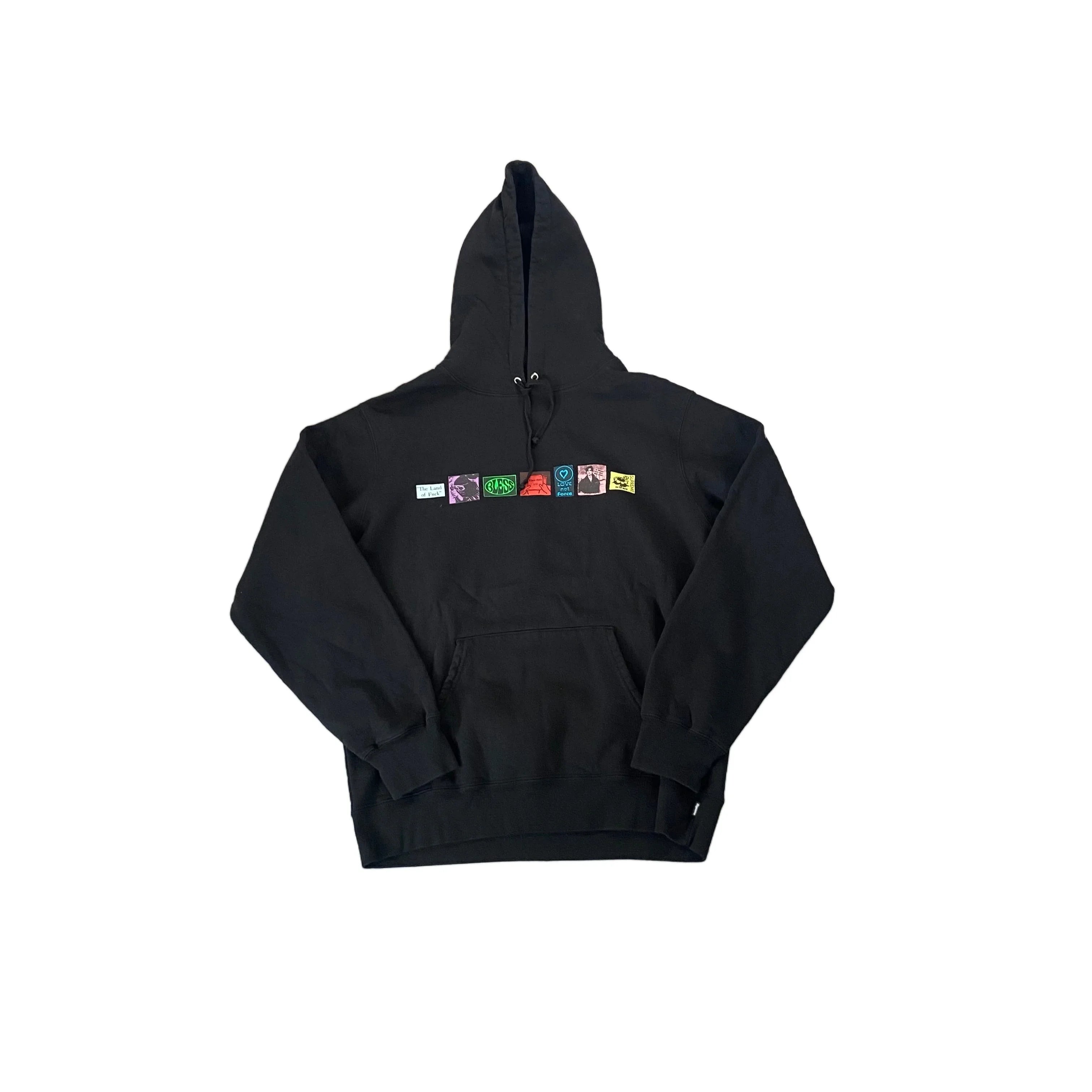 Black Supreme Hoodie - M
