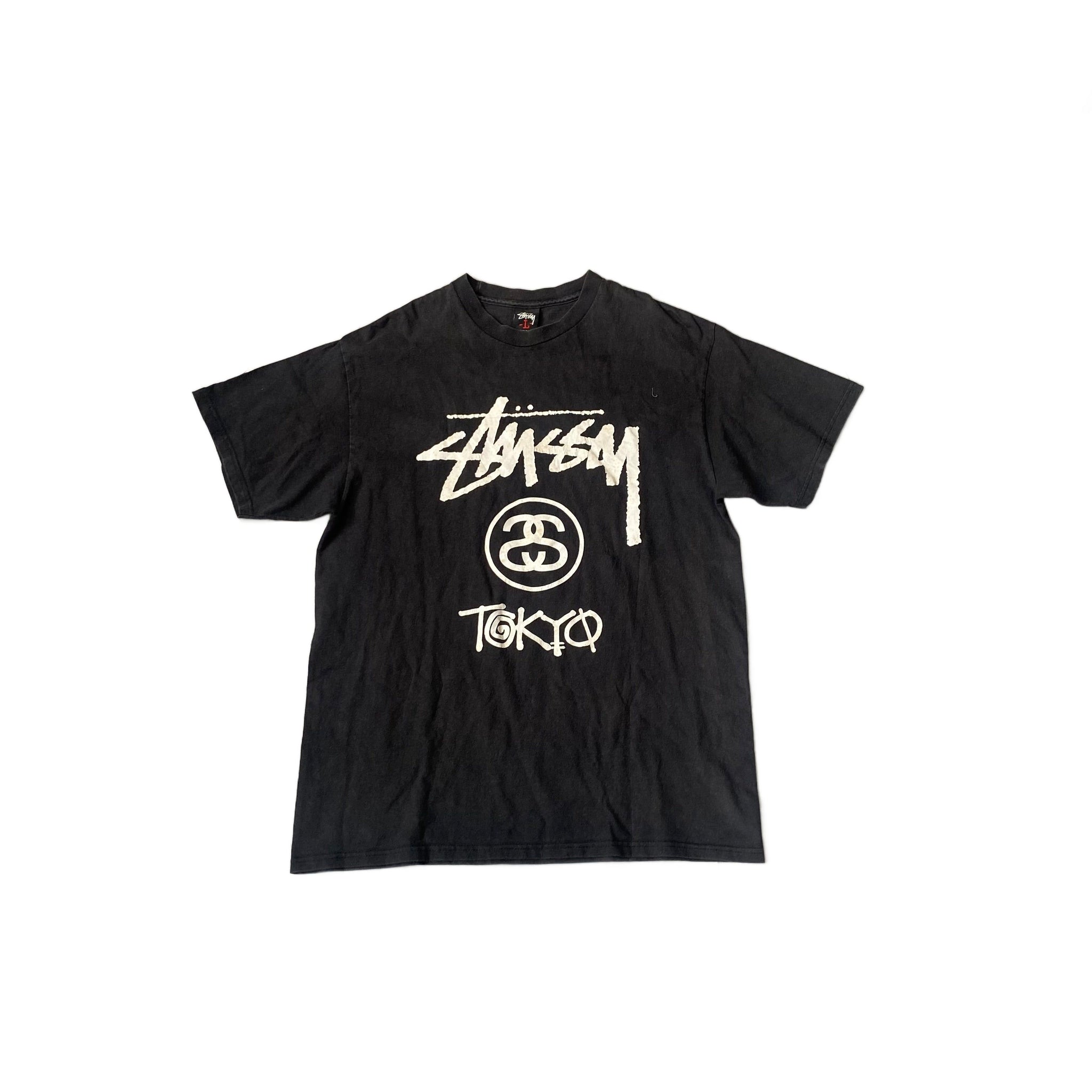Black Stussy Tee - L