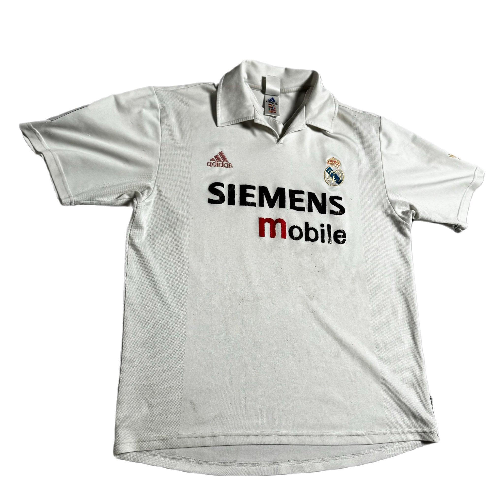 2002 - 03 Real Madrid Home Shirt - L