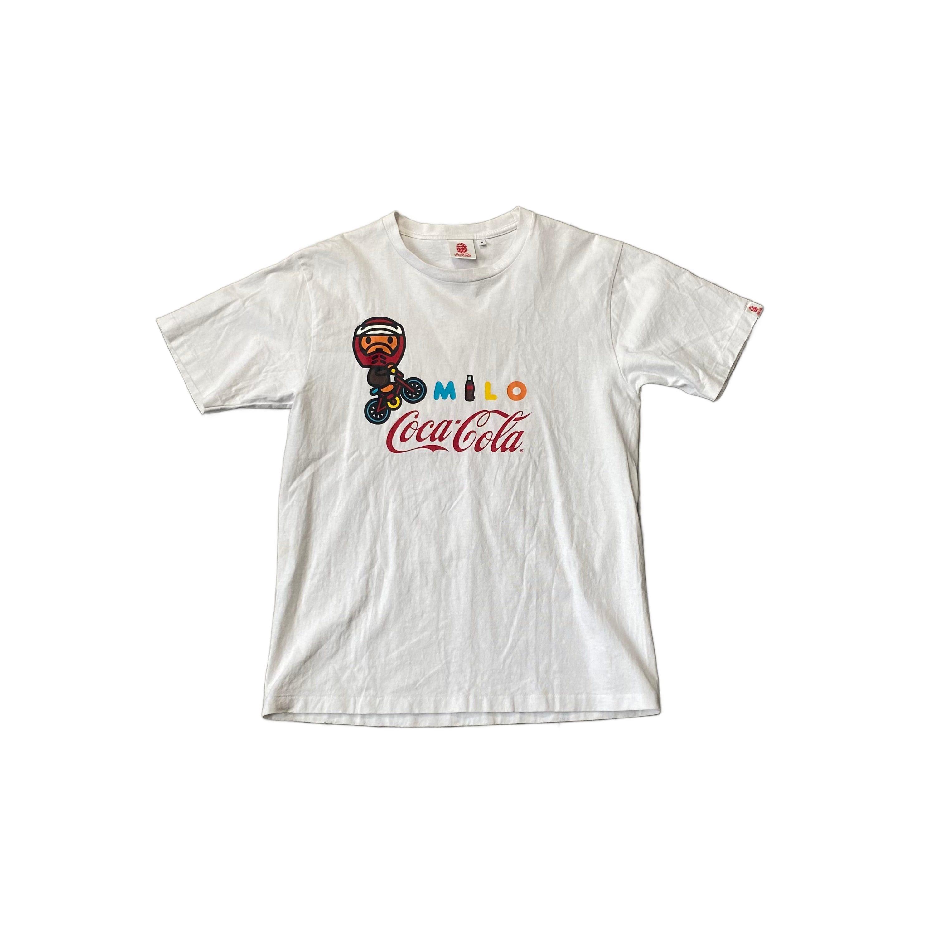 White A Bathing Ape (BAPE) x Coca-Cola Tee - M