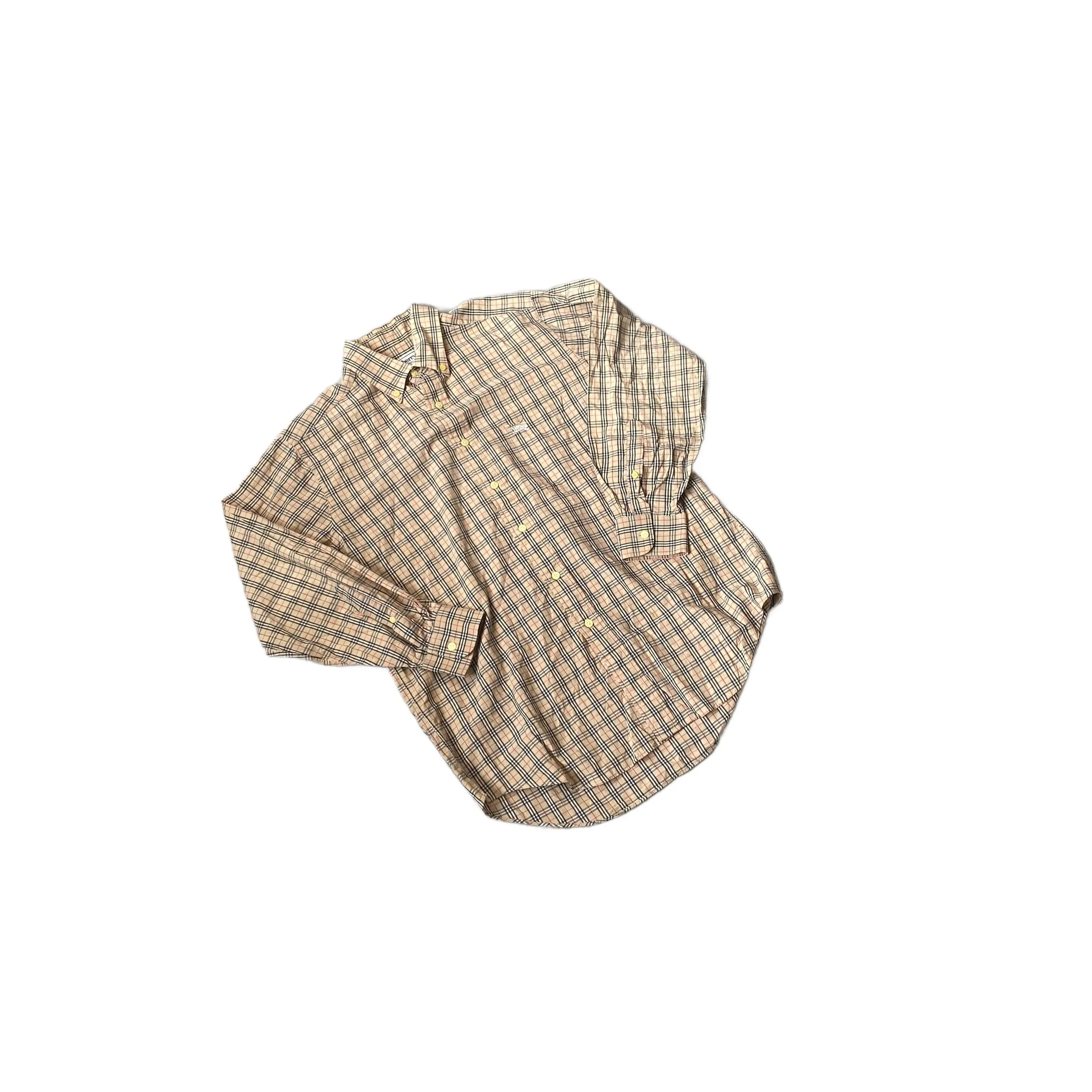 Vintage Burberry Long Sleeve Shirt - M