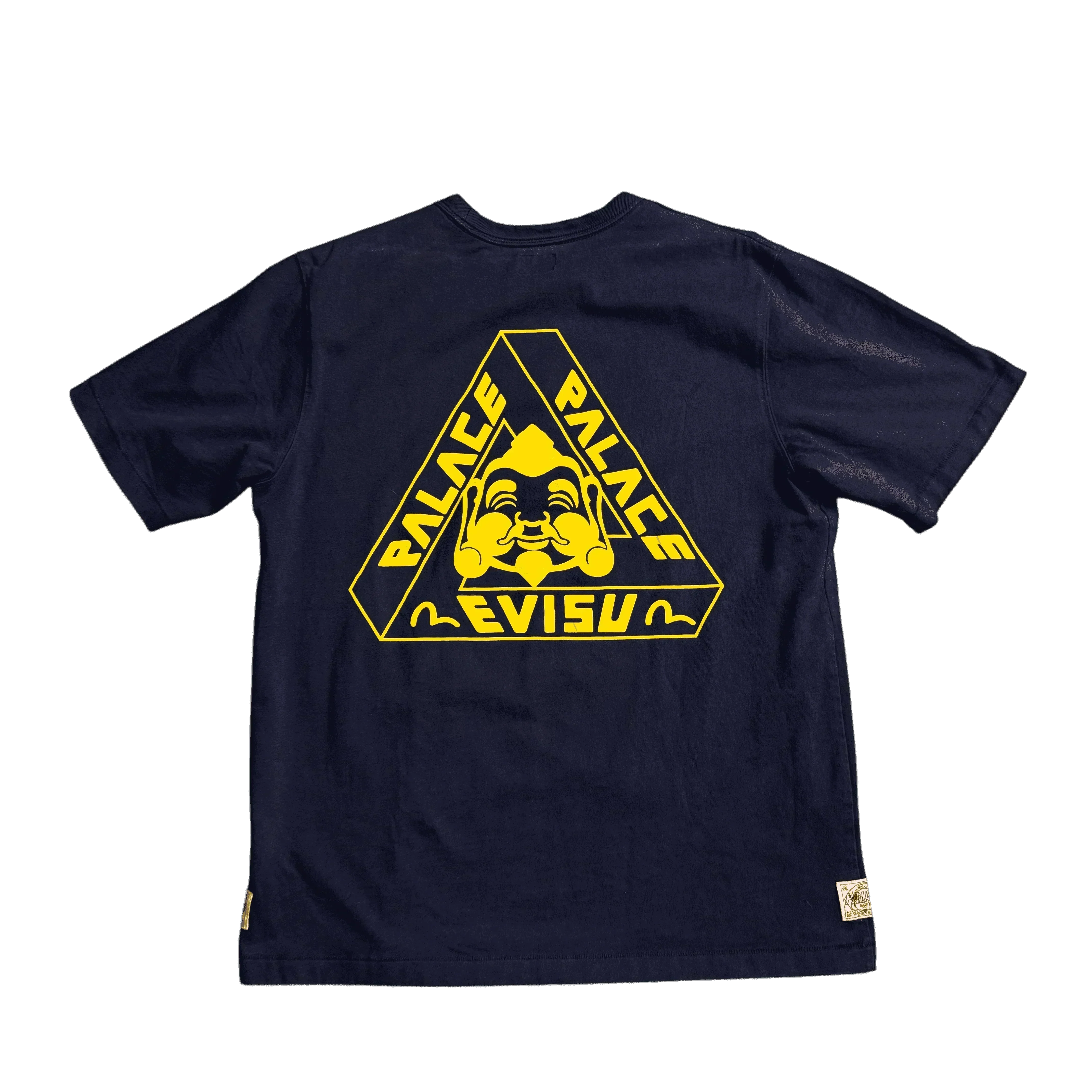 Navy Blue Palace x Evisu Tee - XXL (Recommended Size - XL)