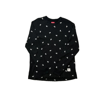 Black Supreme x Playboy Waffle Tee - L