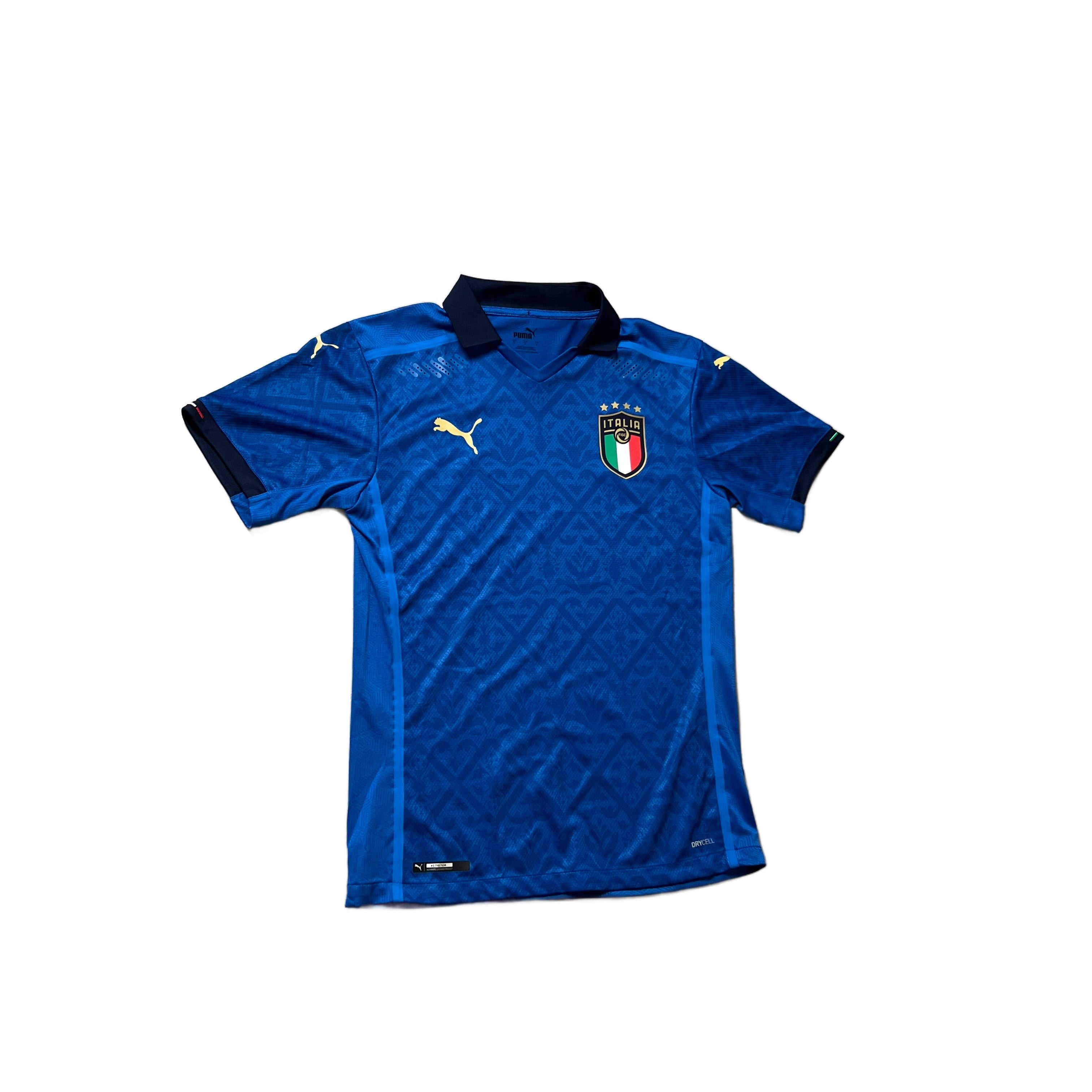 2020 - 21 Italy Home Shirt - S