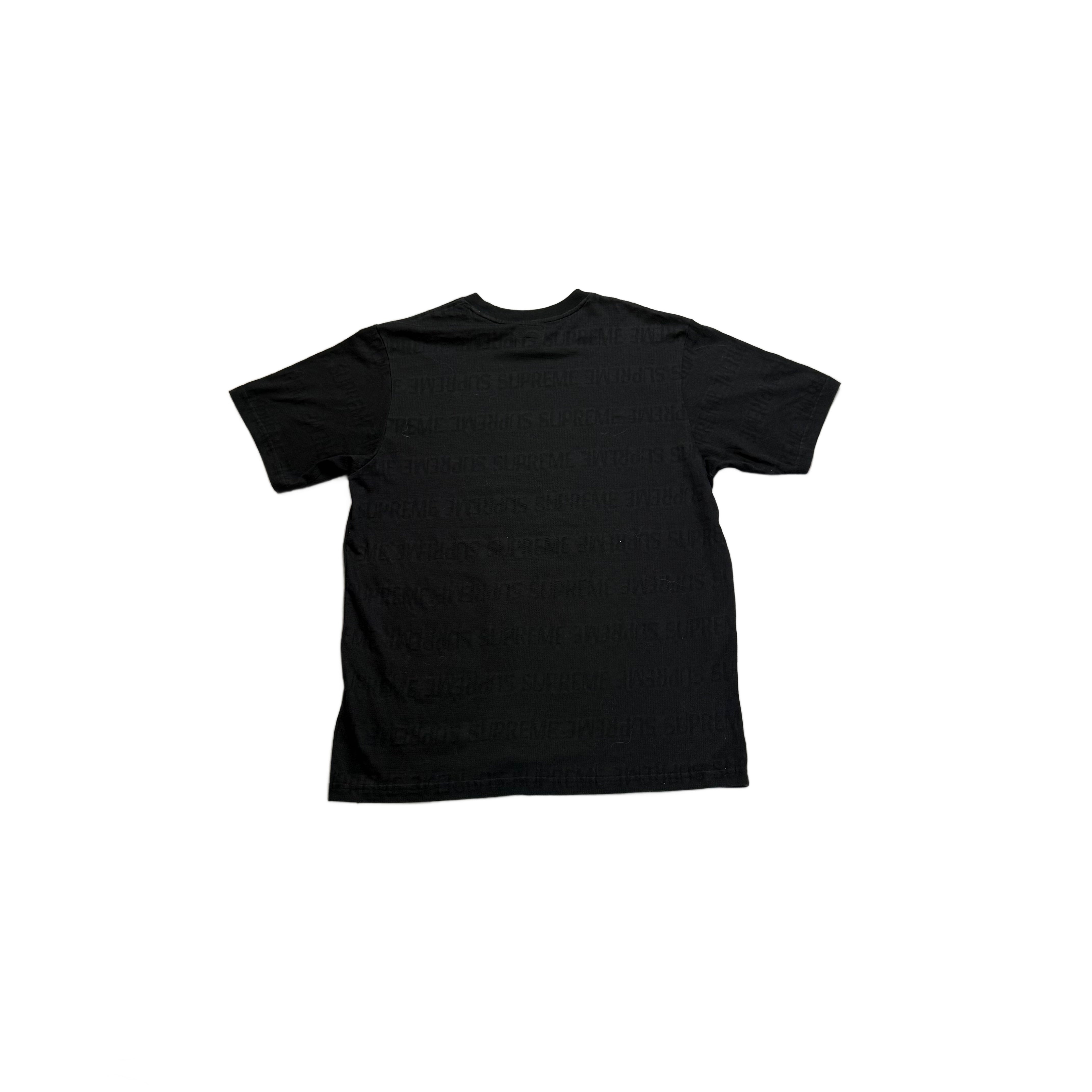 Black Supreme Tee - L
