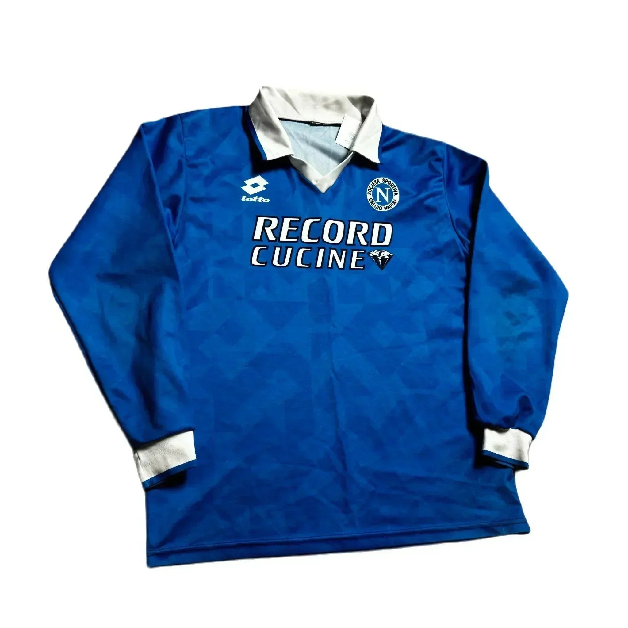 1994 - 96 Napoli Long Sleeve Home Shirt - S