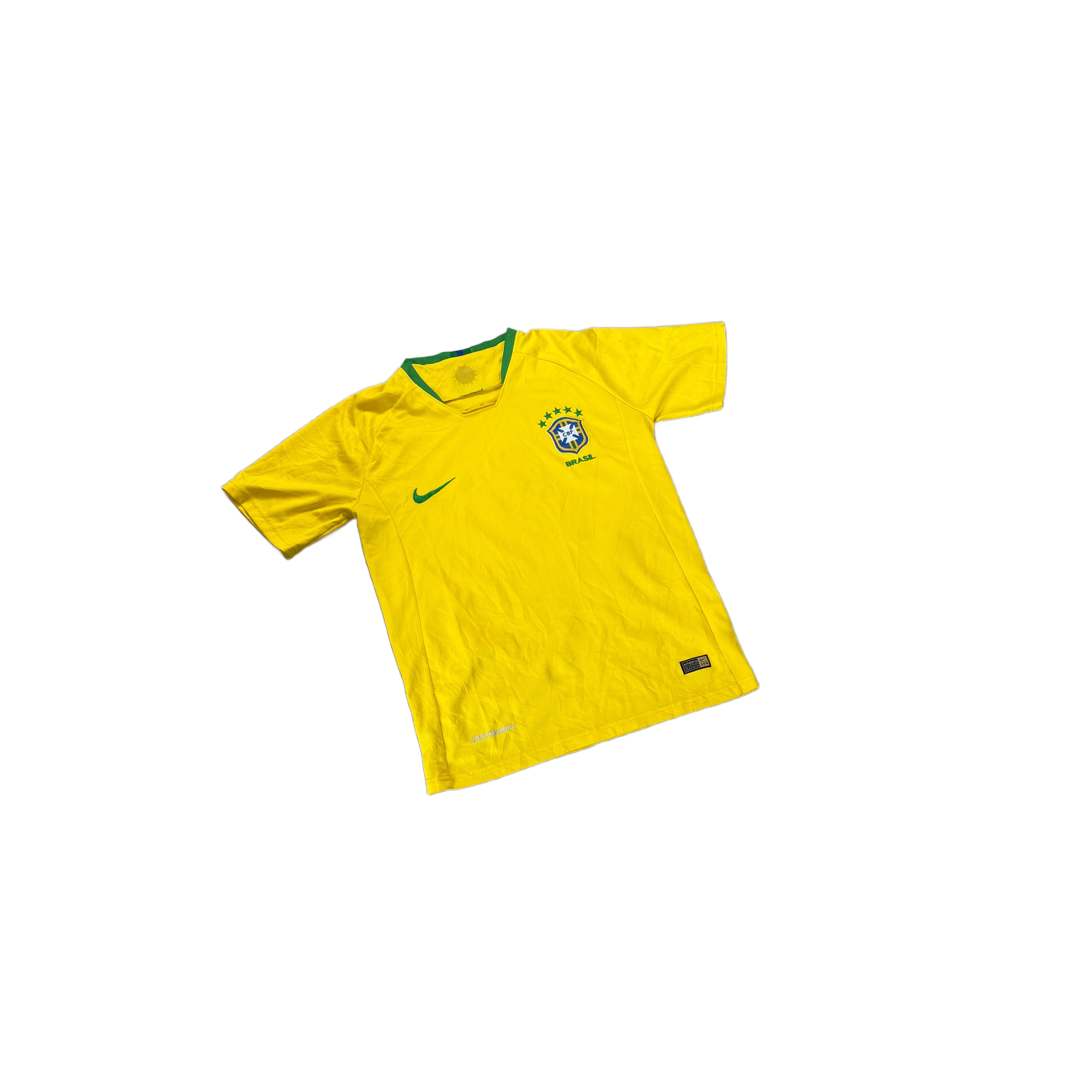 2006 Brazil Home Shirt - S