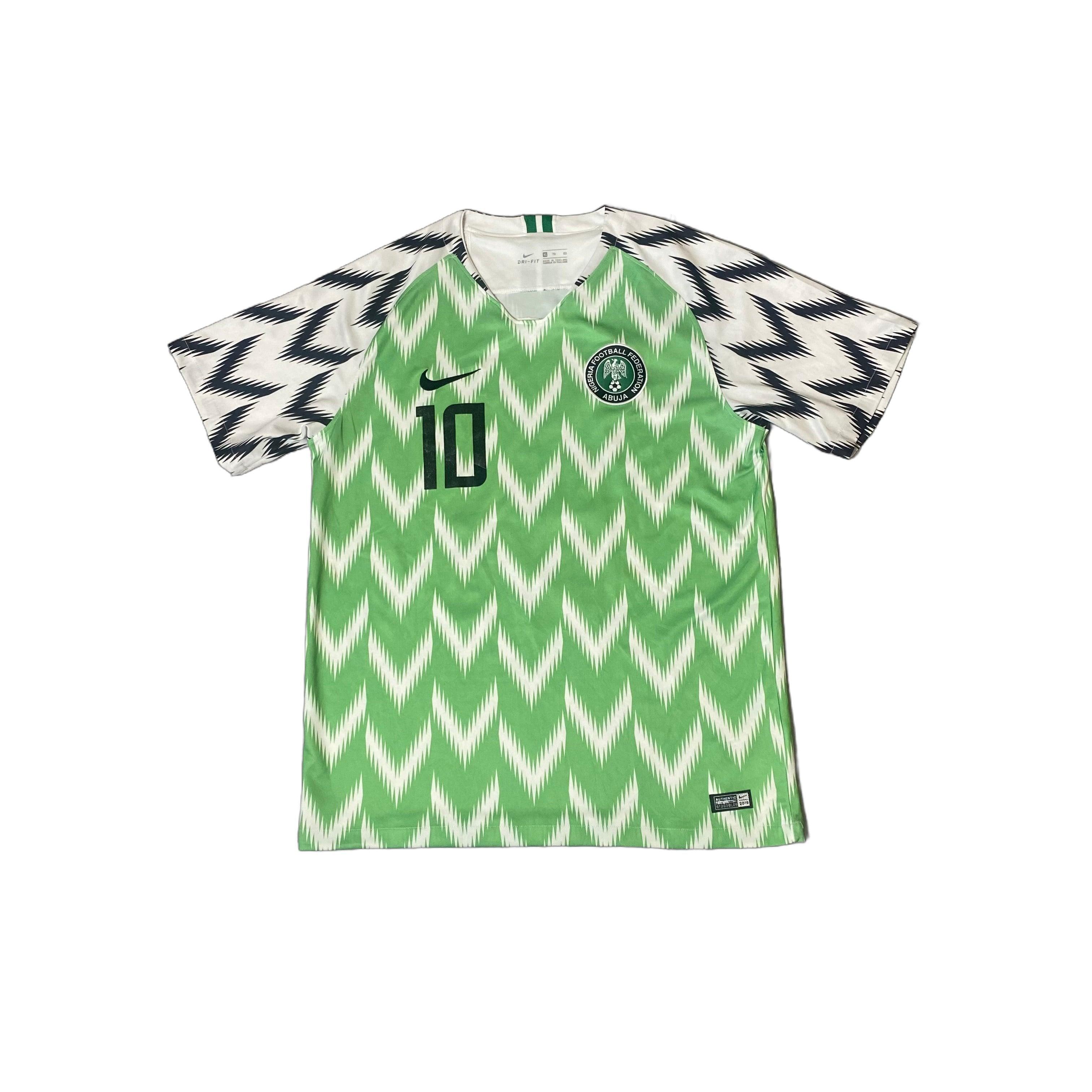 2018 Nigeria Home 'Mikel' Shirt - XL