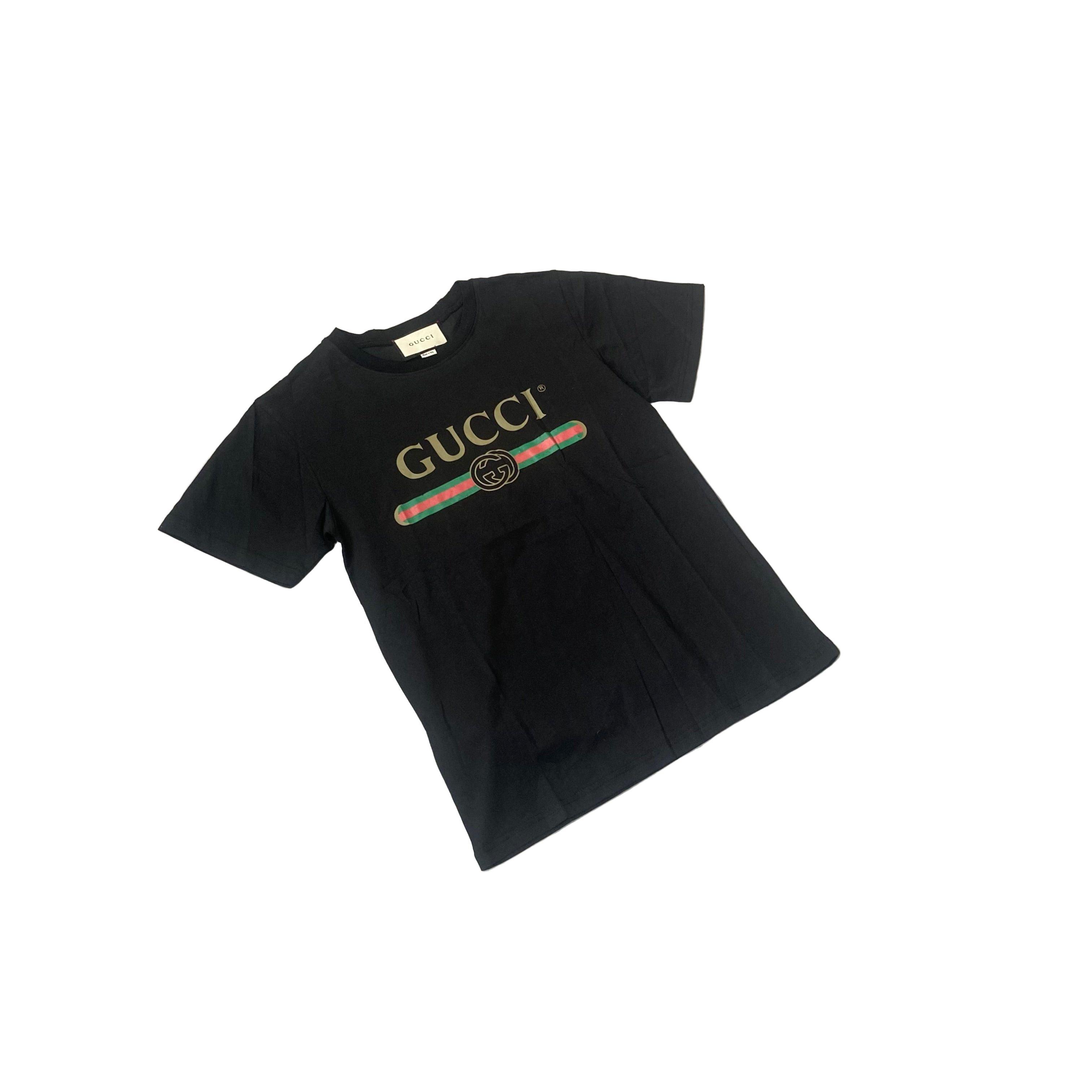 Black Gucci Tee - S