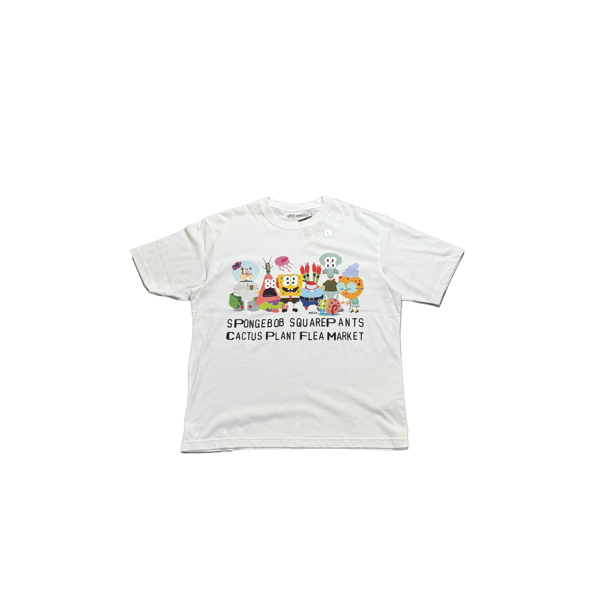 BNWT White Uniqlo x CPFM x Spongebob Tee - L