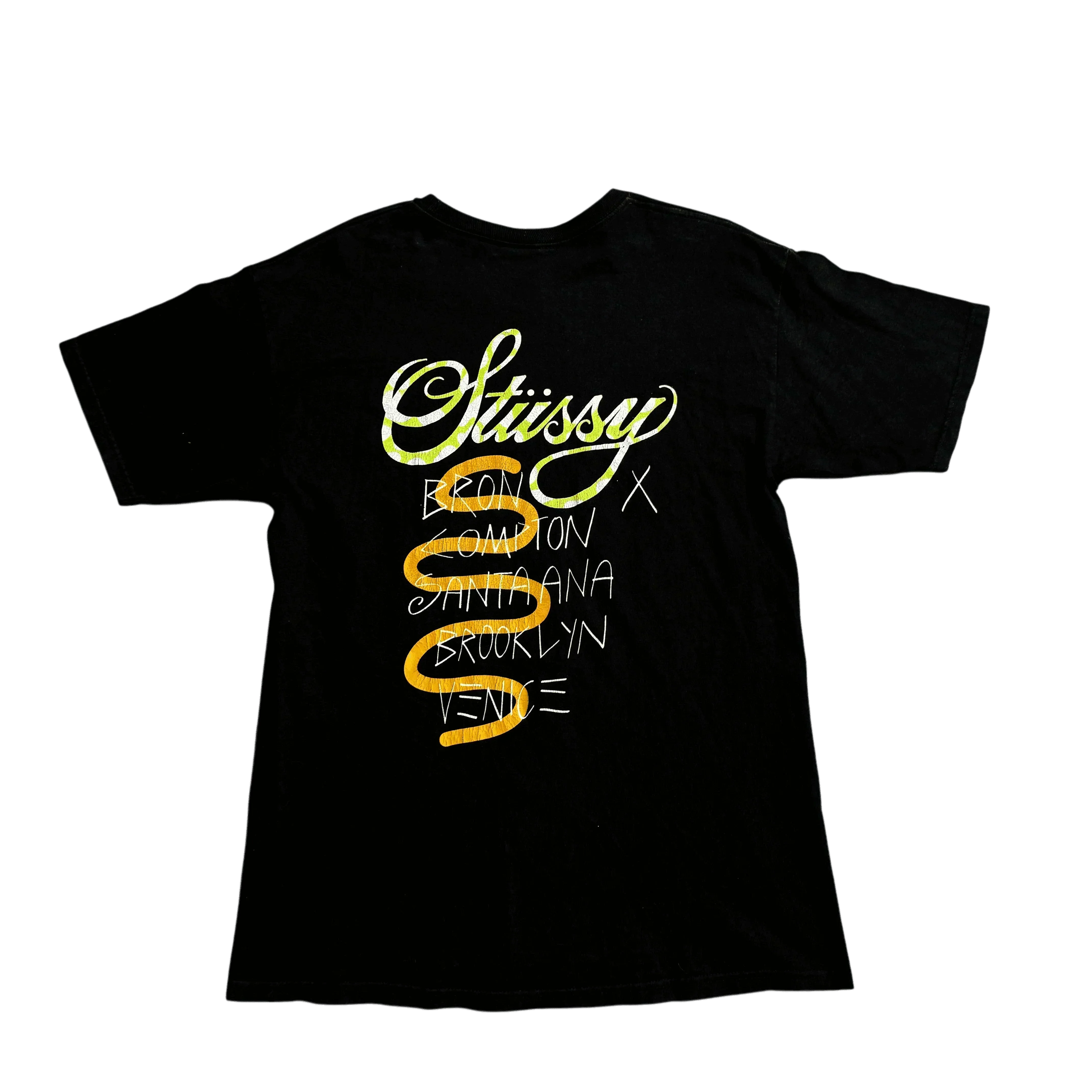 Black Stussy Tee - L