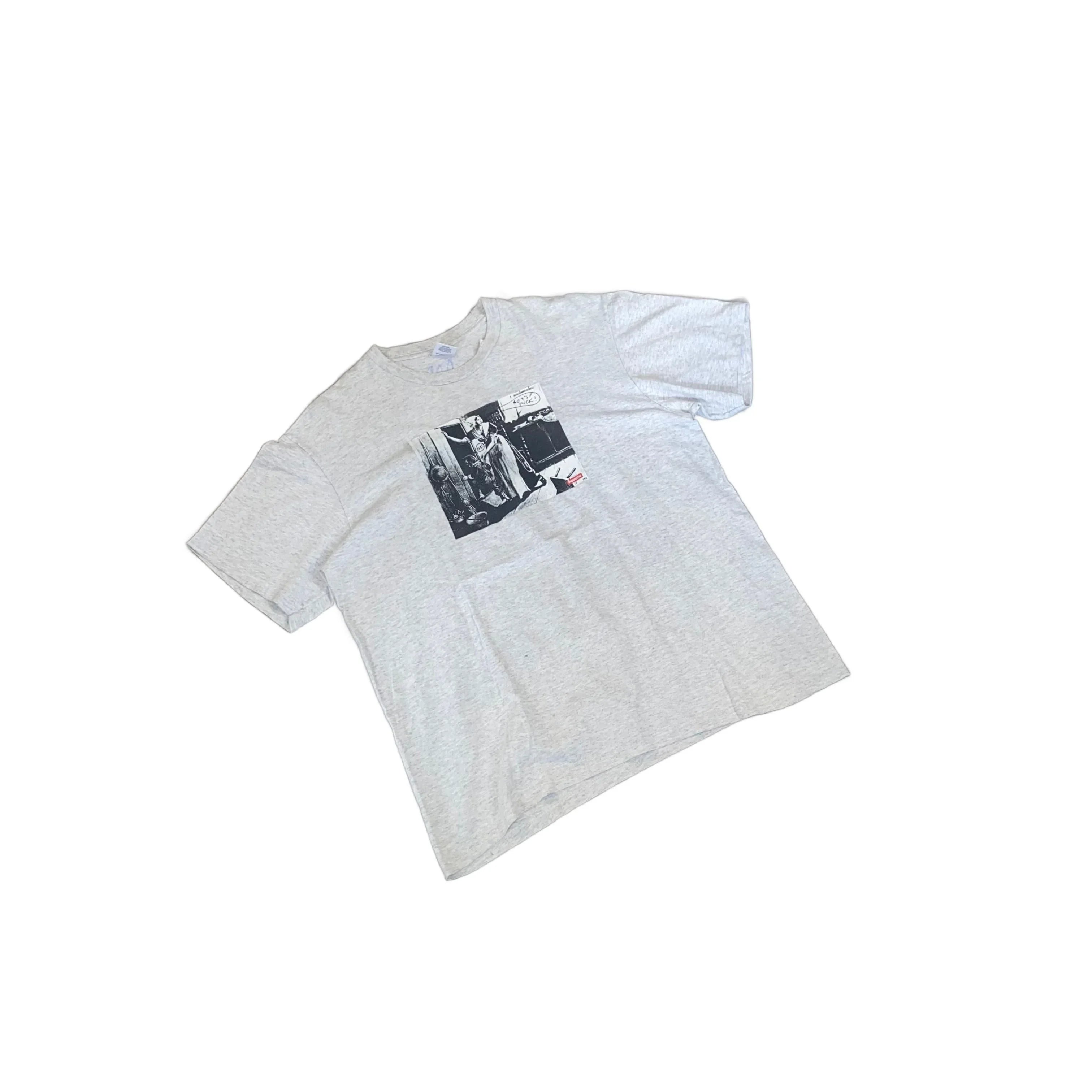 Grey Supreme Tee - M