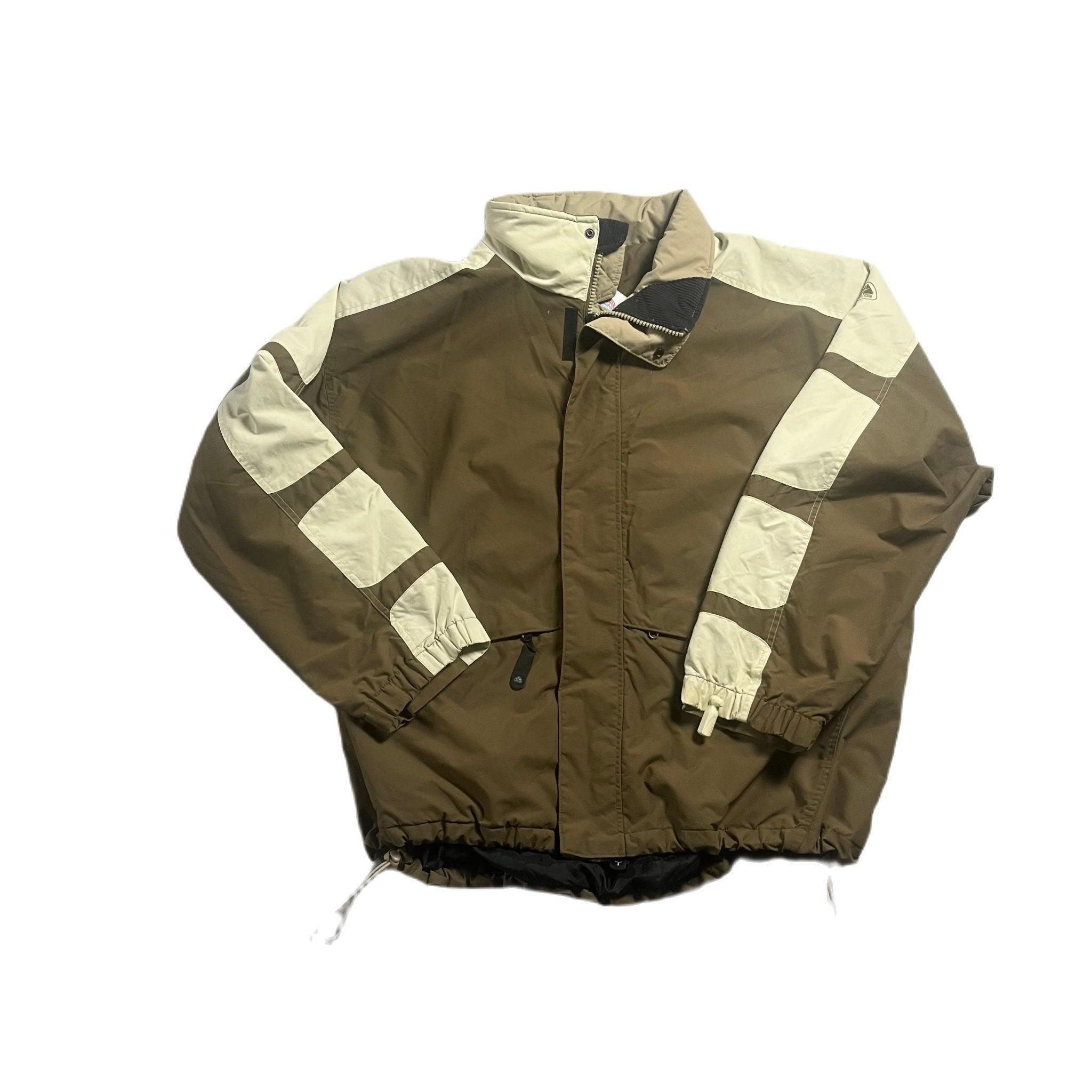 Vintage Brown + Cream Nike ACG Jacket - XL