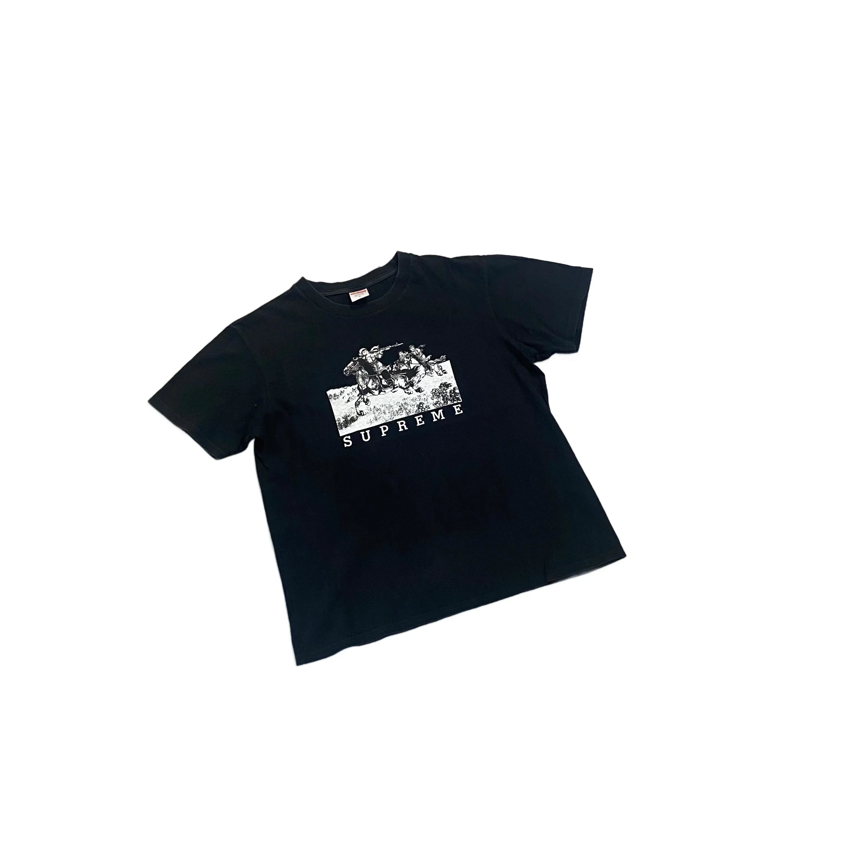 Black Supreme Tee - S