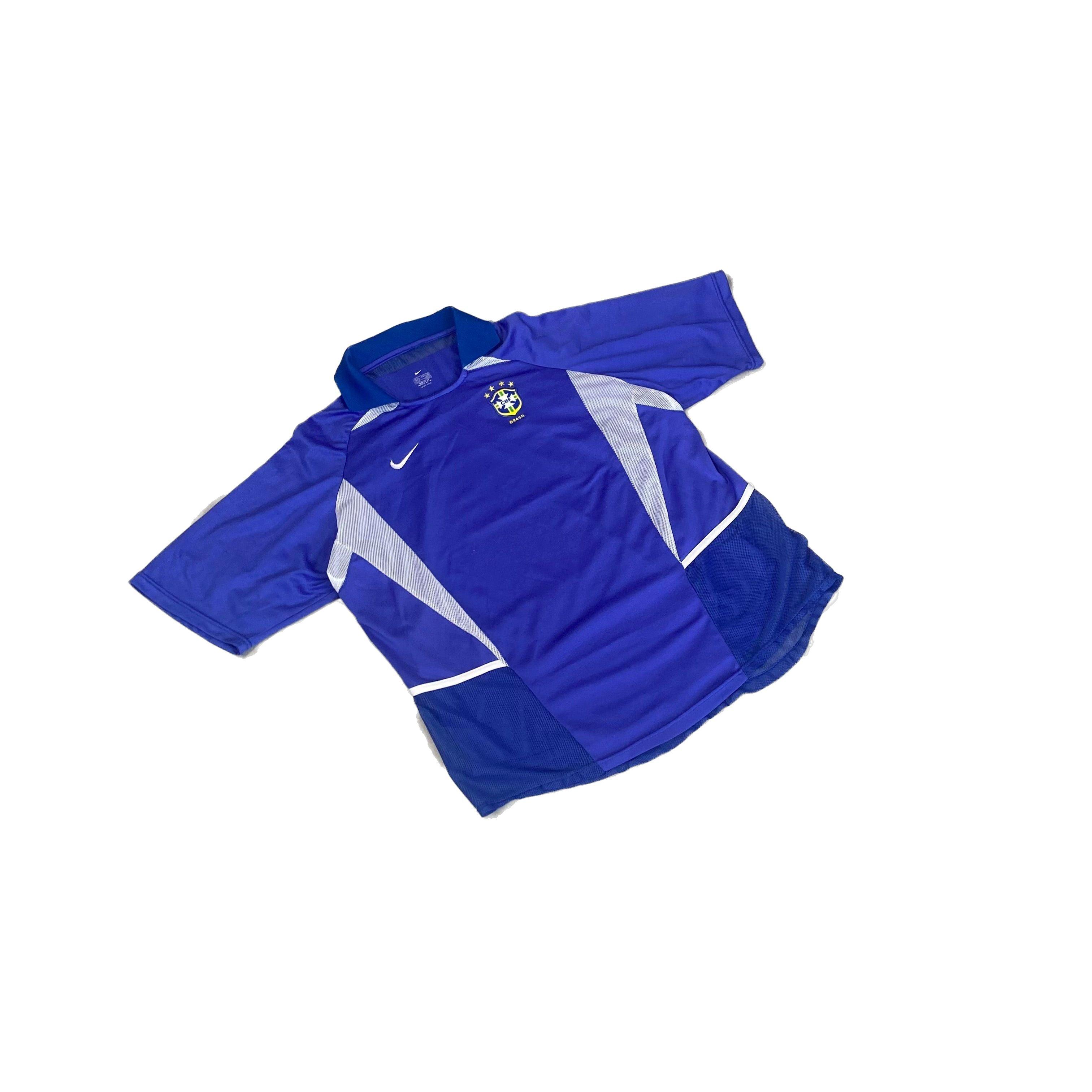 2002 - 03 Brazil Away Shirt - XL
