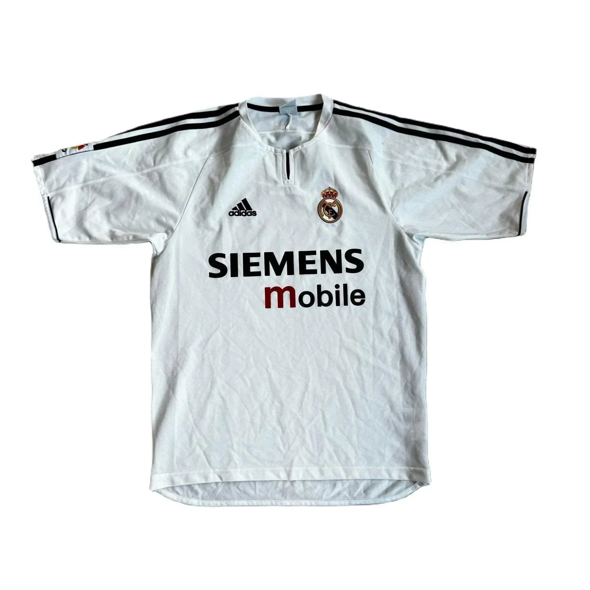 2004 - 05 Real Madrid Home Shirt - M