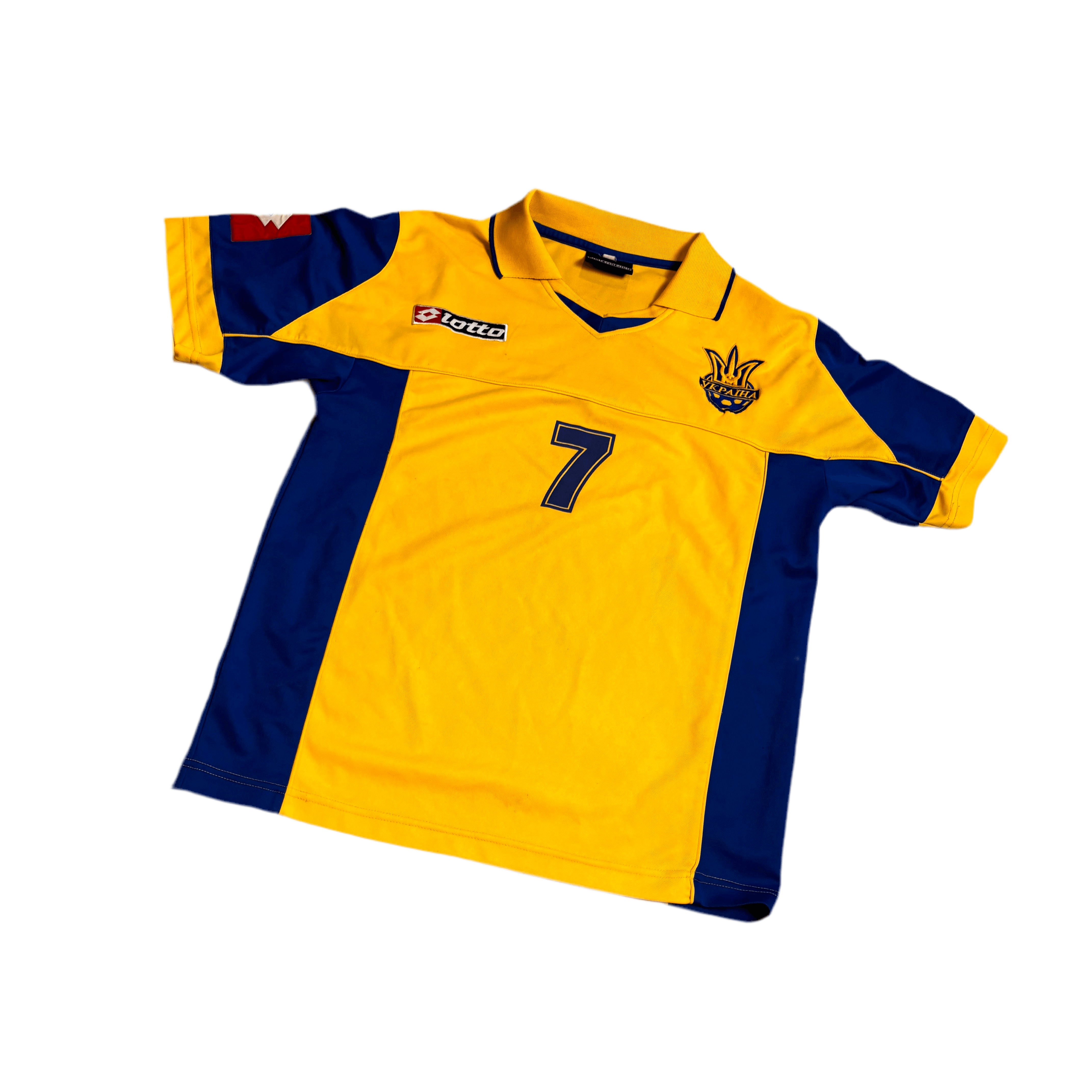 2002 - 04 Ukraine Home ‘Shevchenko’ Shirt - S