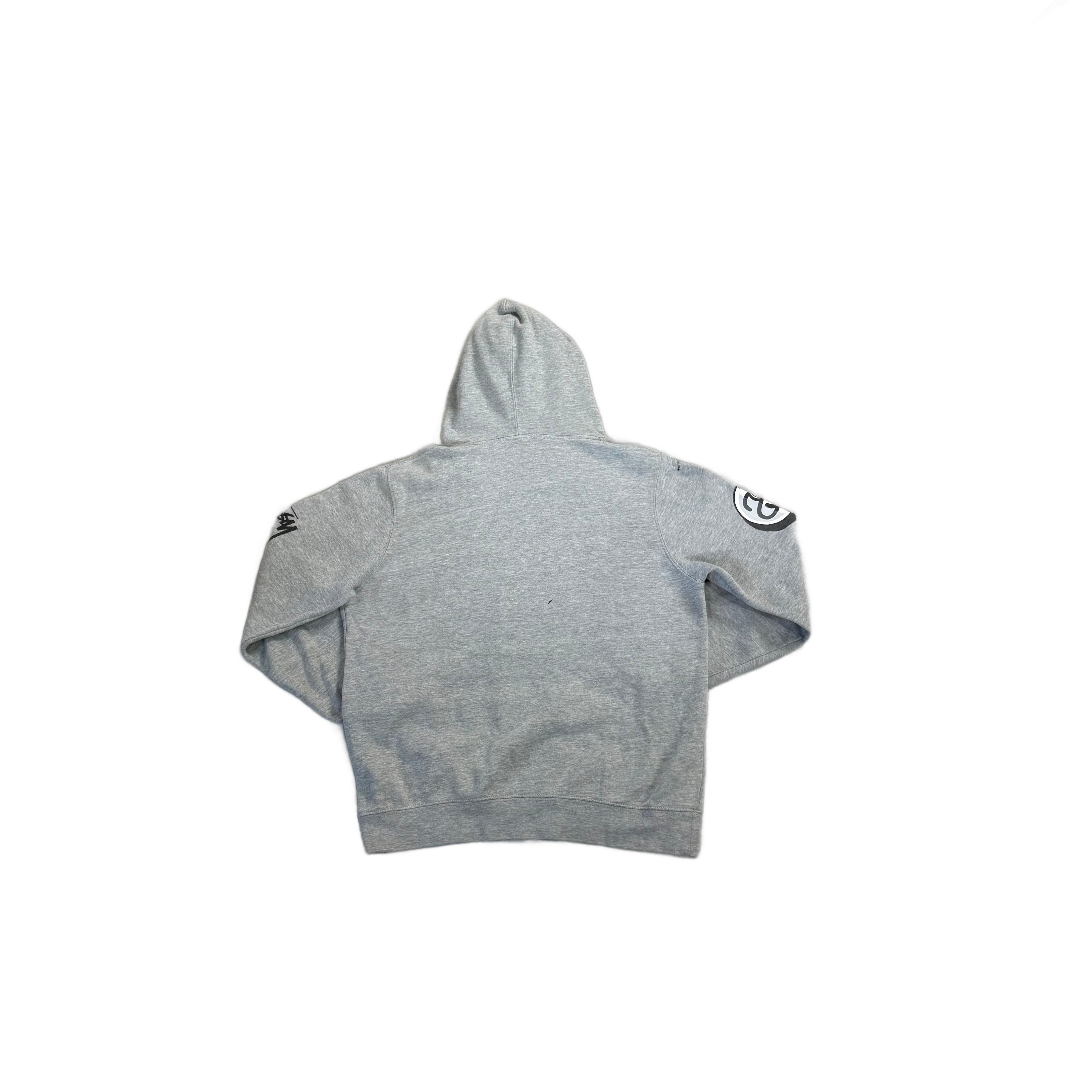 Grey Stussy Hoodie - S