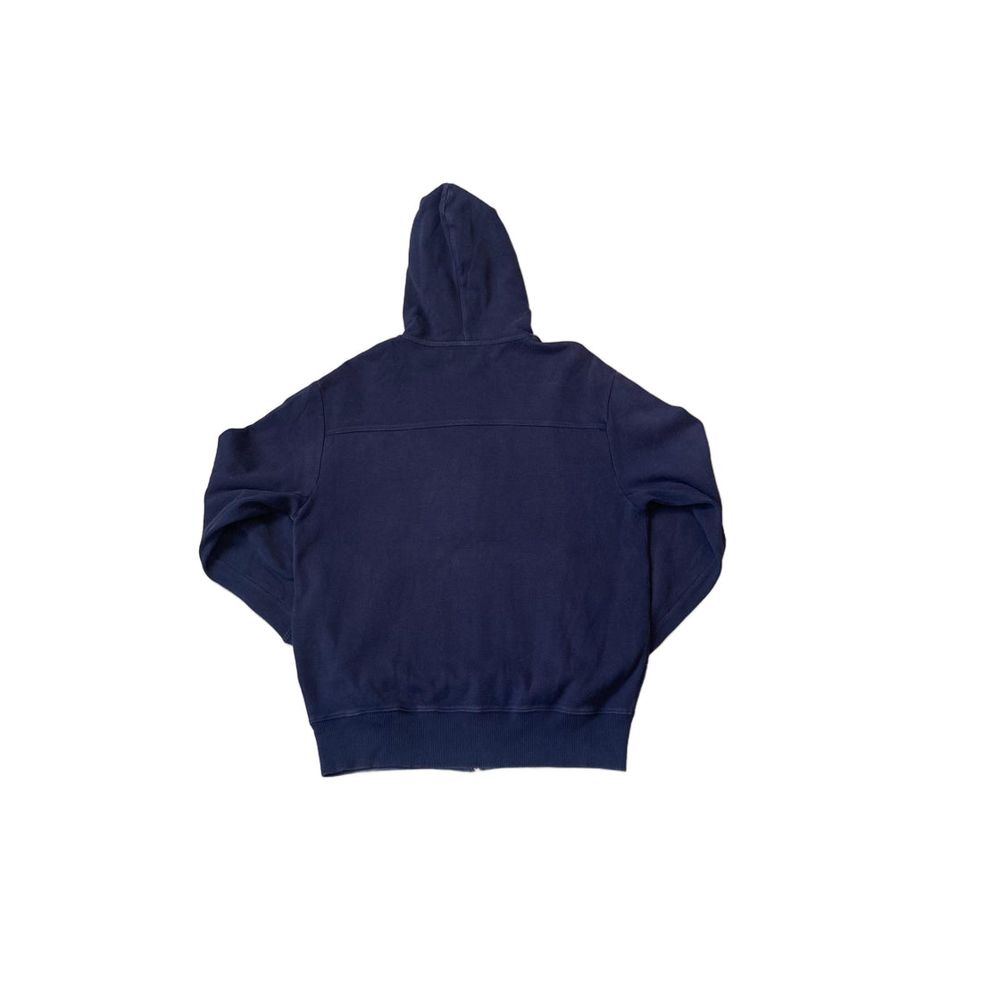 Vintage Navy Blue Yves Saint Laurent (YSL) Zip Up Hoodie - M