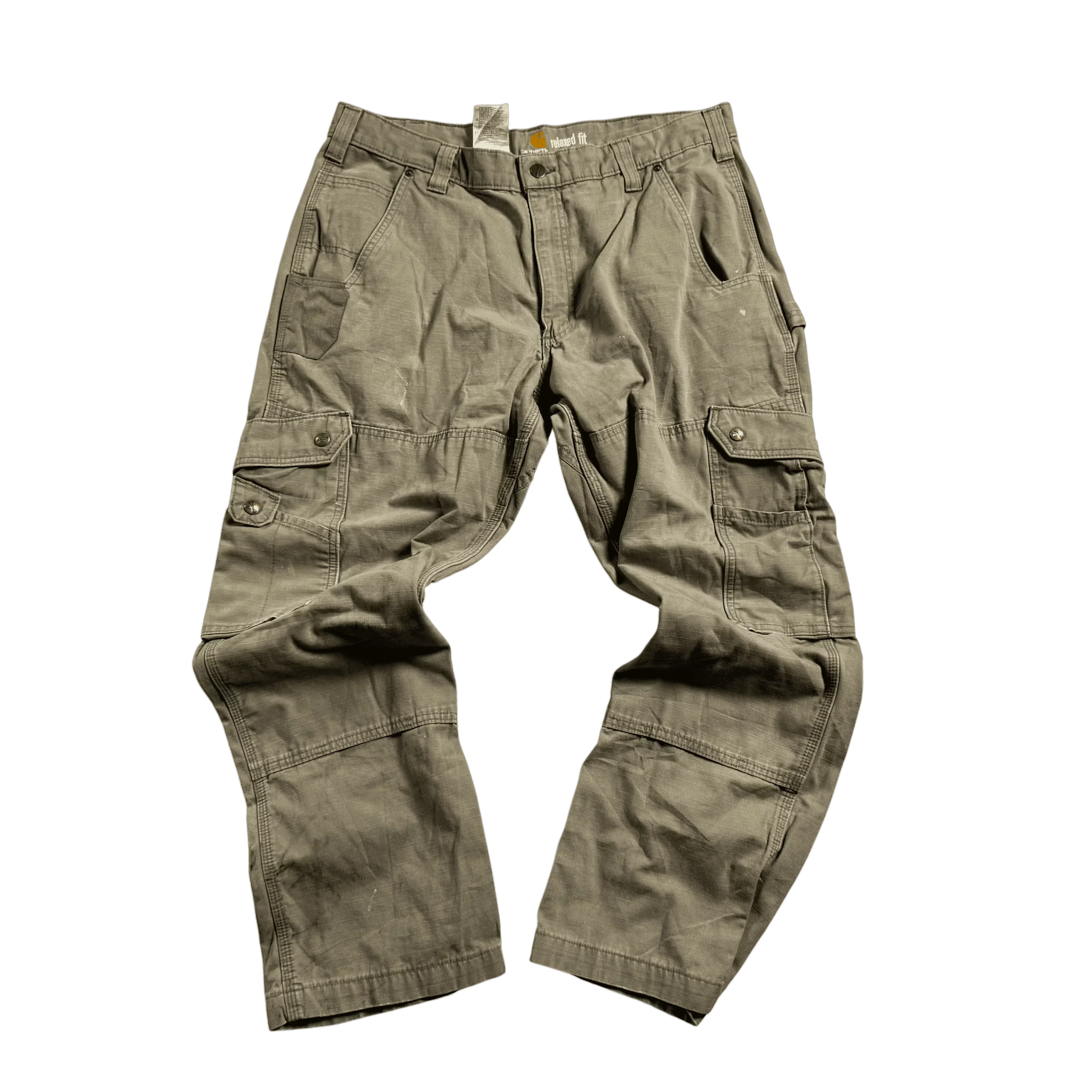 Beige Carhartt Cargos - 36 x 30