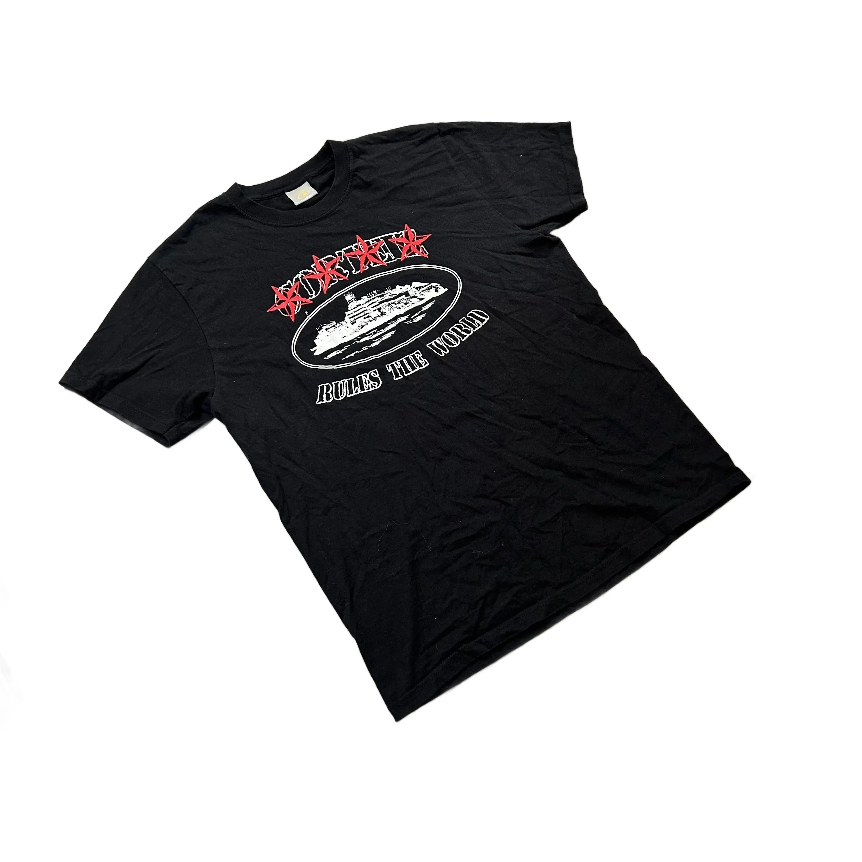 Black Corteiz Tee - L