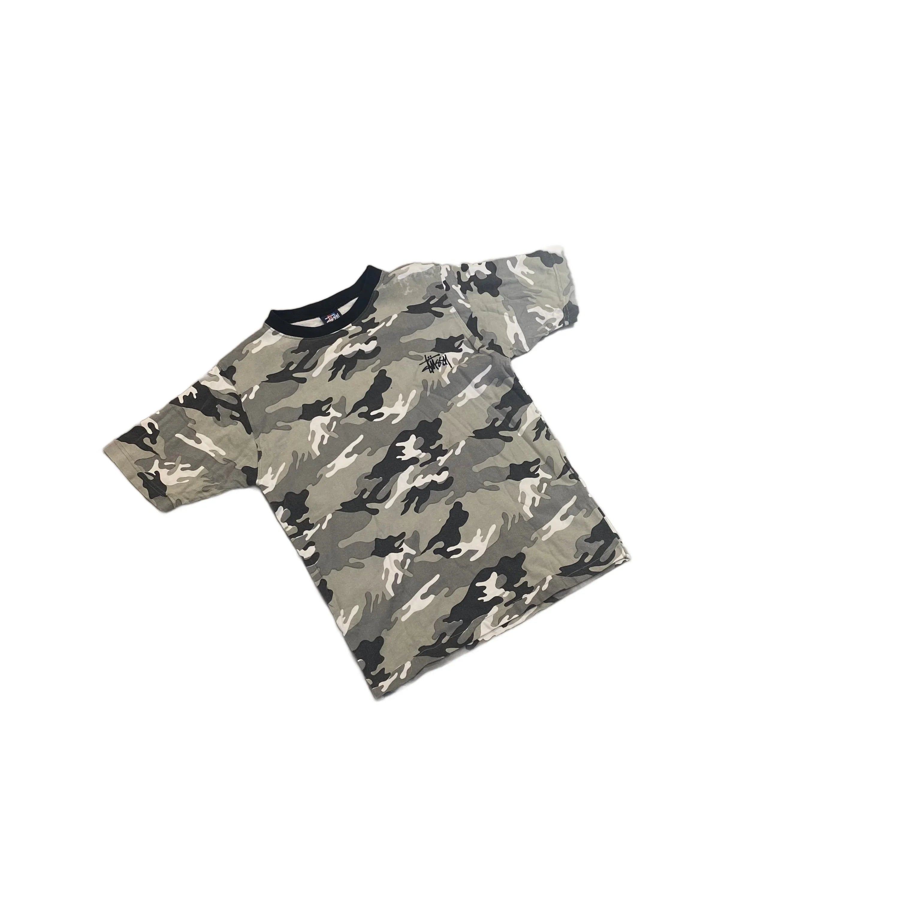 Camo Stussy Tee - M