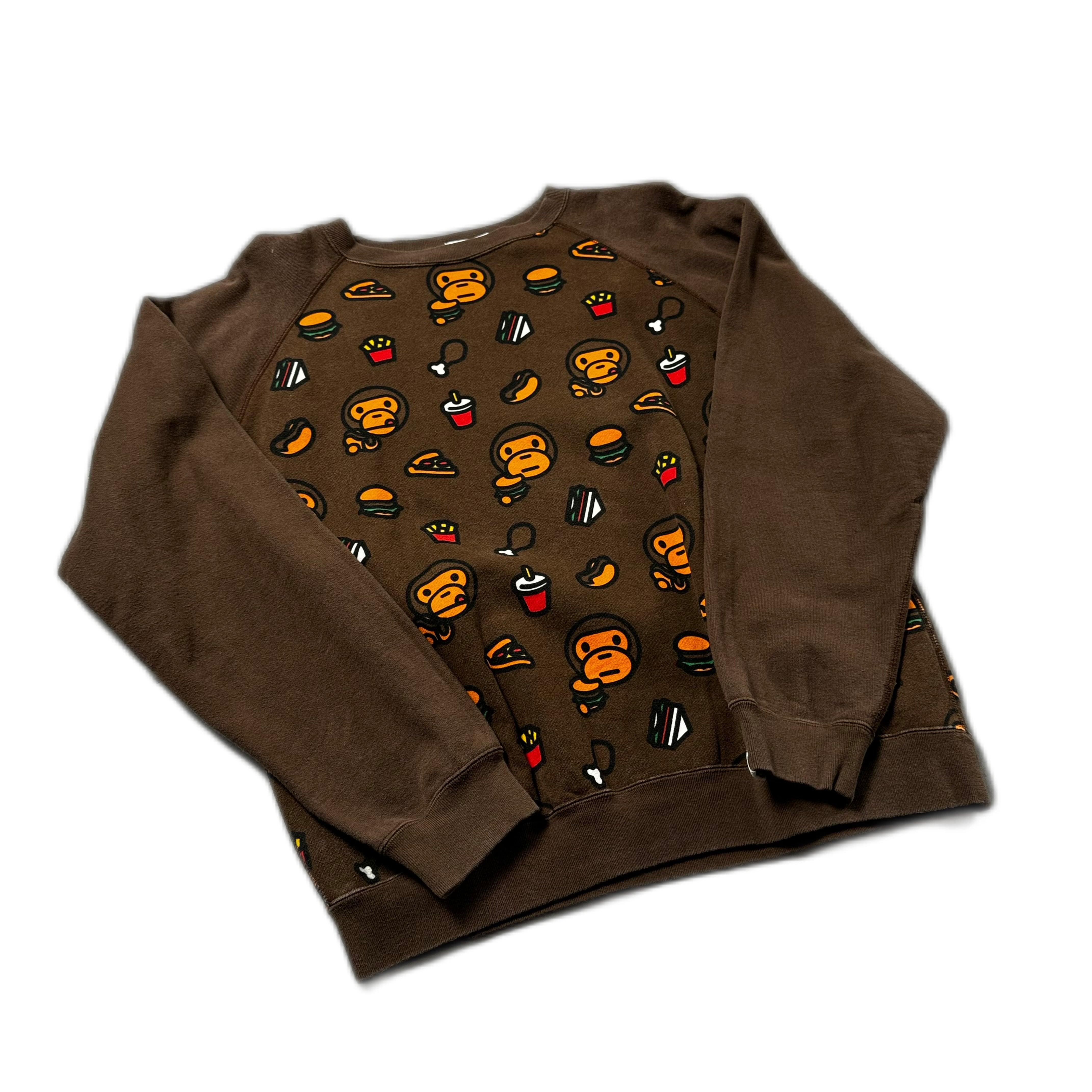 Brown A Bathing Ape (BAPE) Sweatshirt - M
