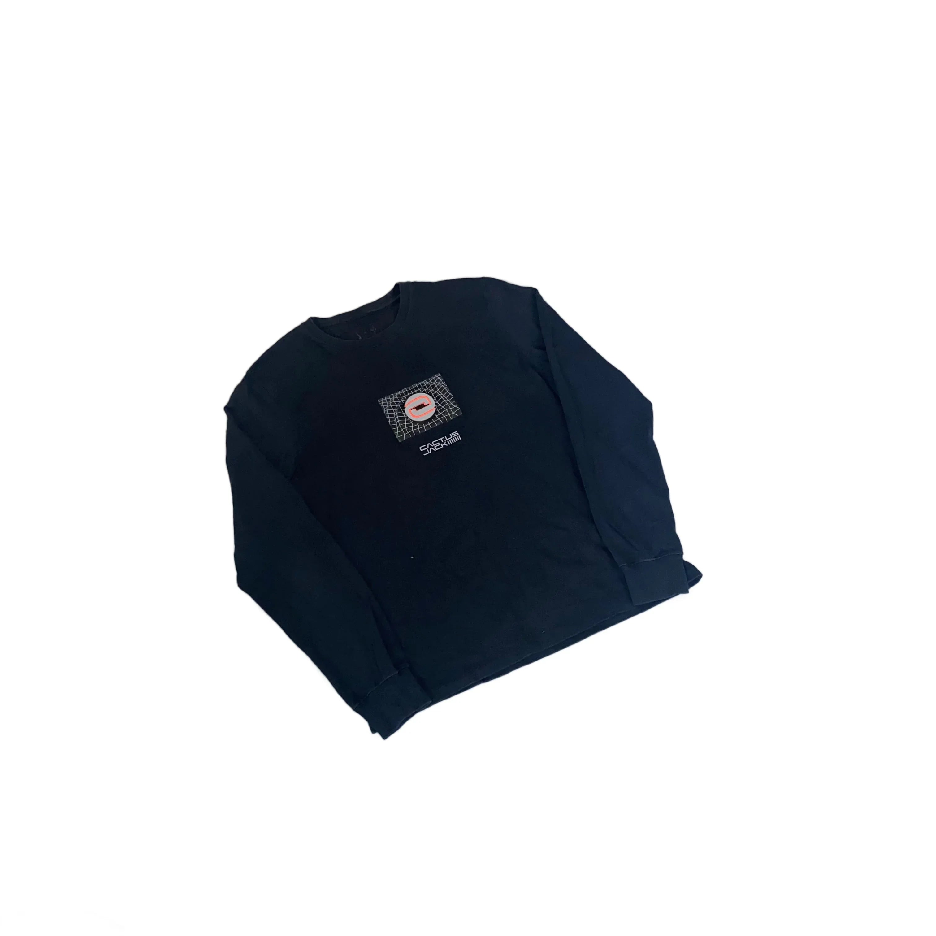 Black Travis Scott Long Sleeve Tee - XL