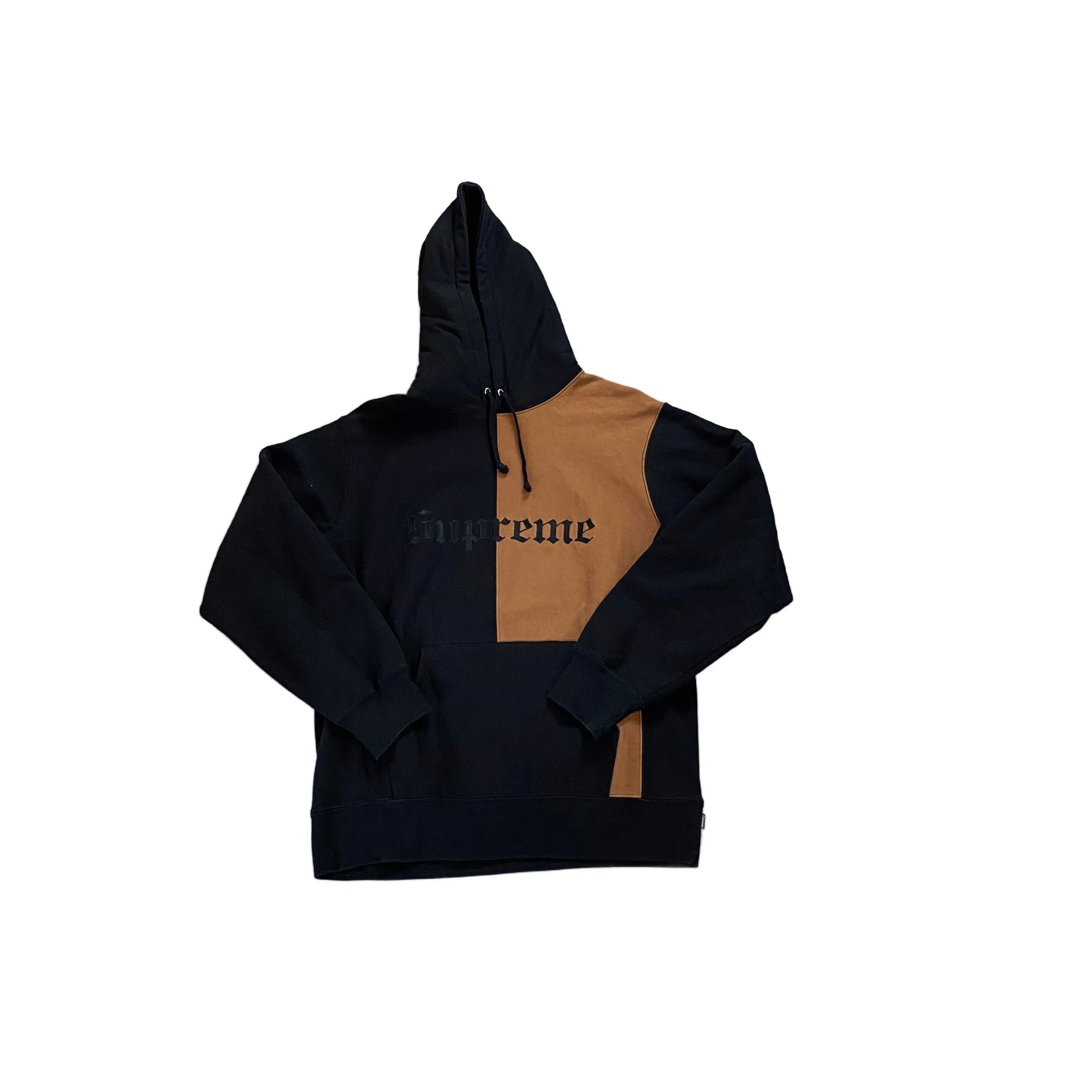 Black Supreme Hoodie - L