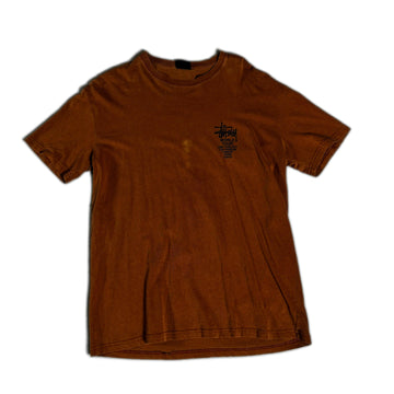 Brown Stussy Tee - M