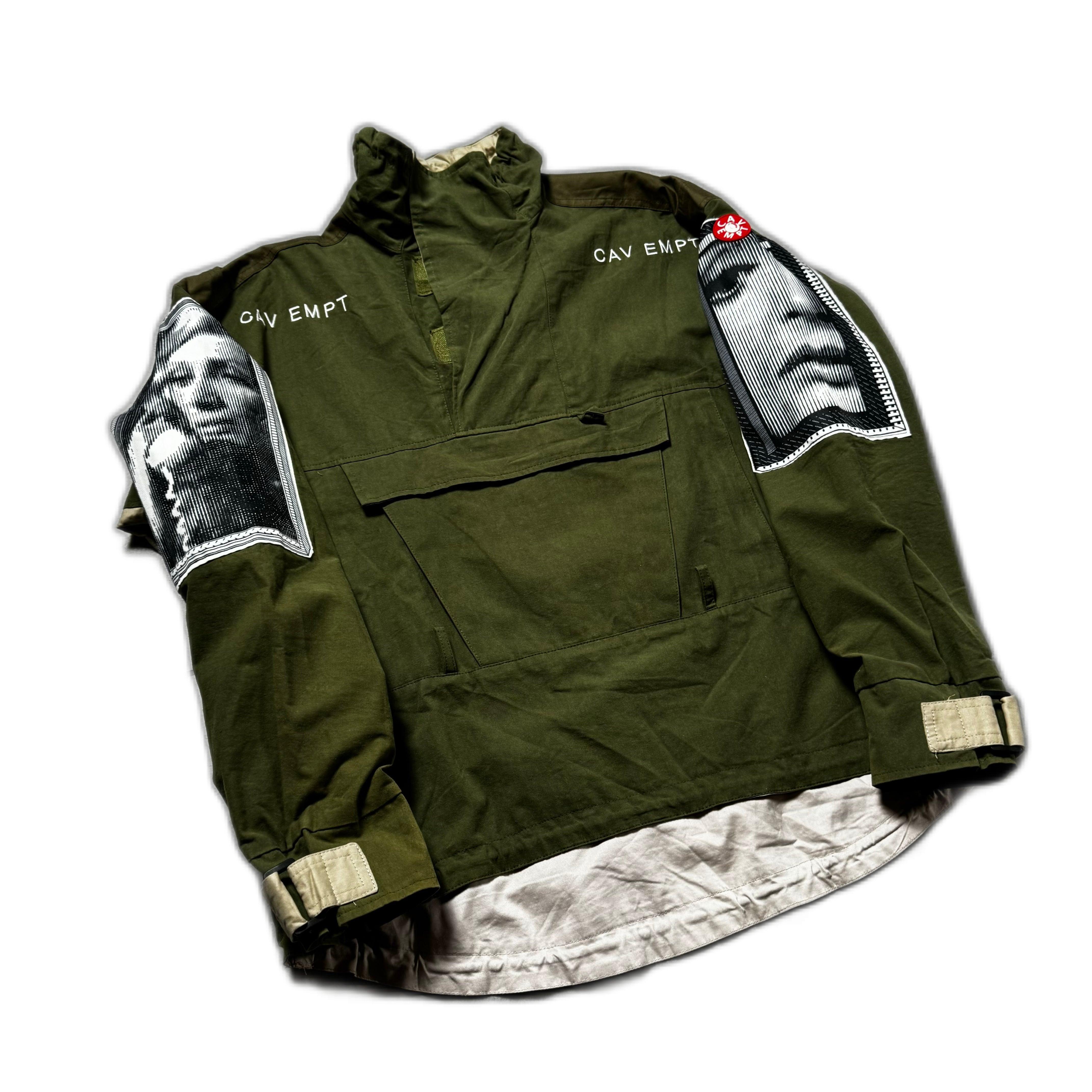 Green Cav Empt Icon Pullover Jacket - L