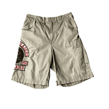 Beige Maharishi Shorts - L