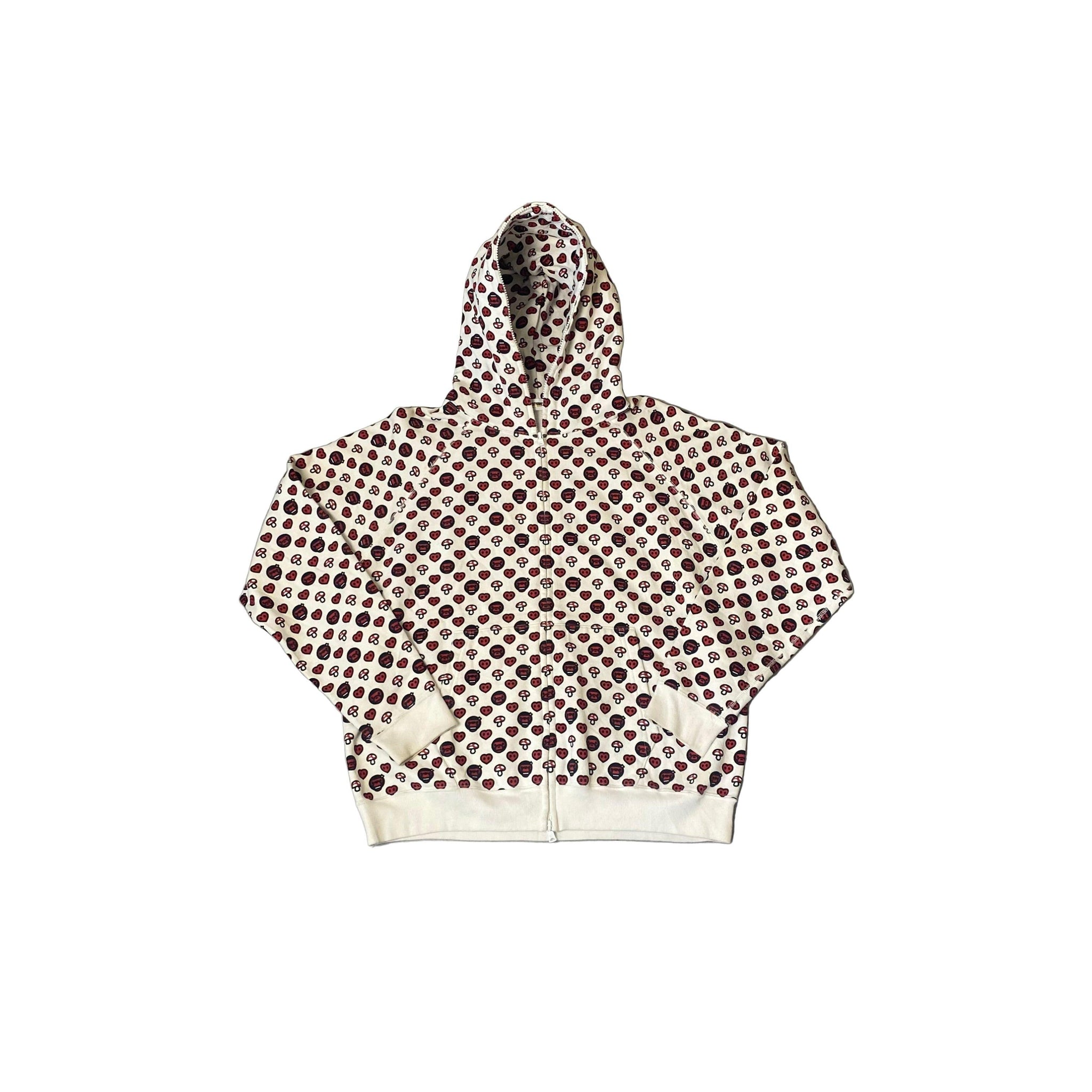 A Bathing Ape (BAPE) Zip Up Hoodie - M