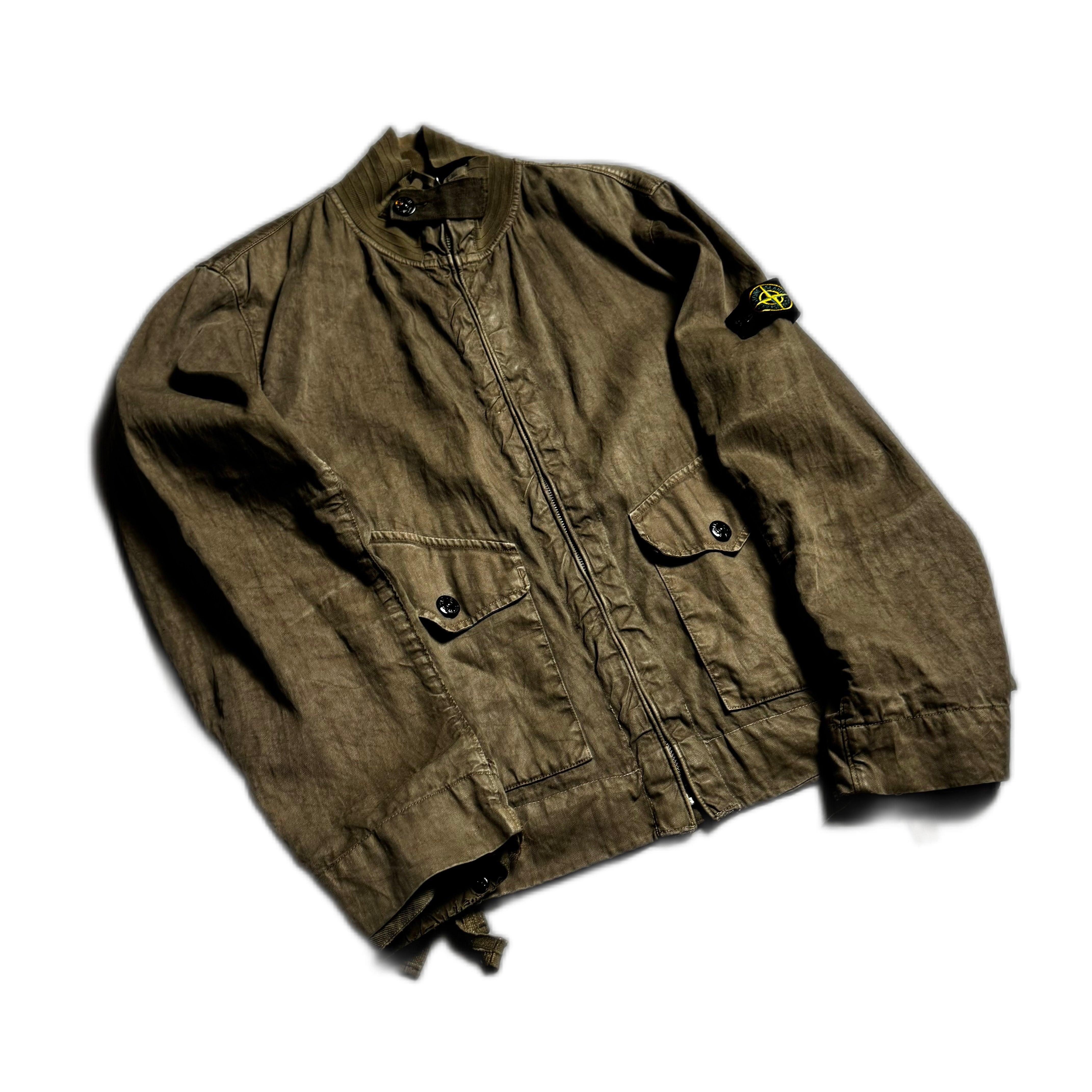 Vintage Biege Stone Island Jacket - L